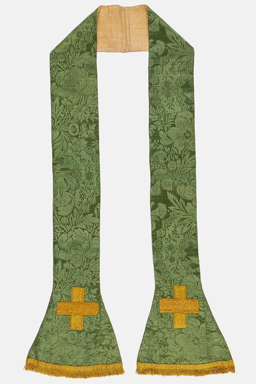 stola, opera isolata - manifattura italiana (metà XIX)