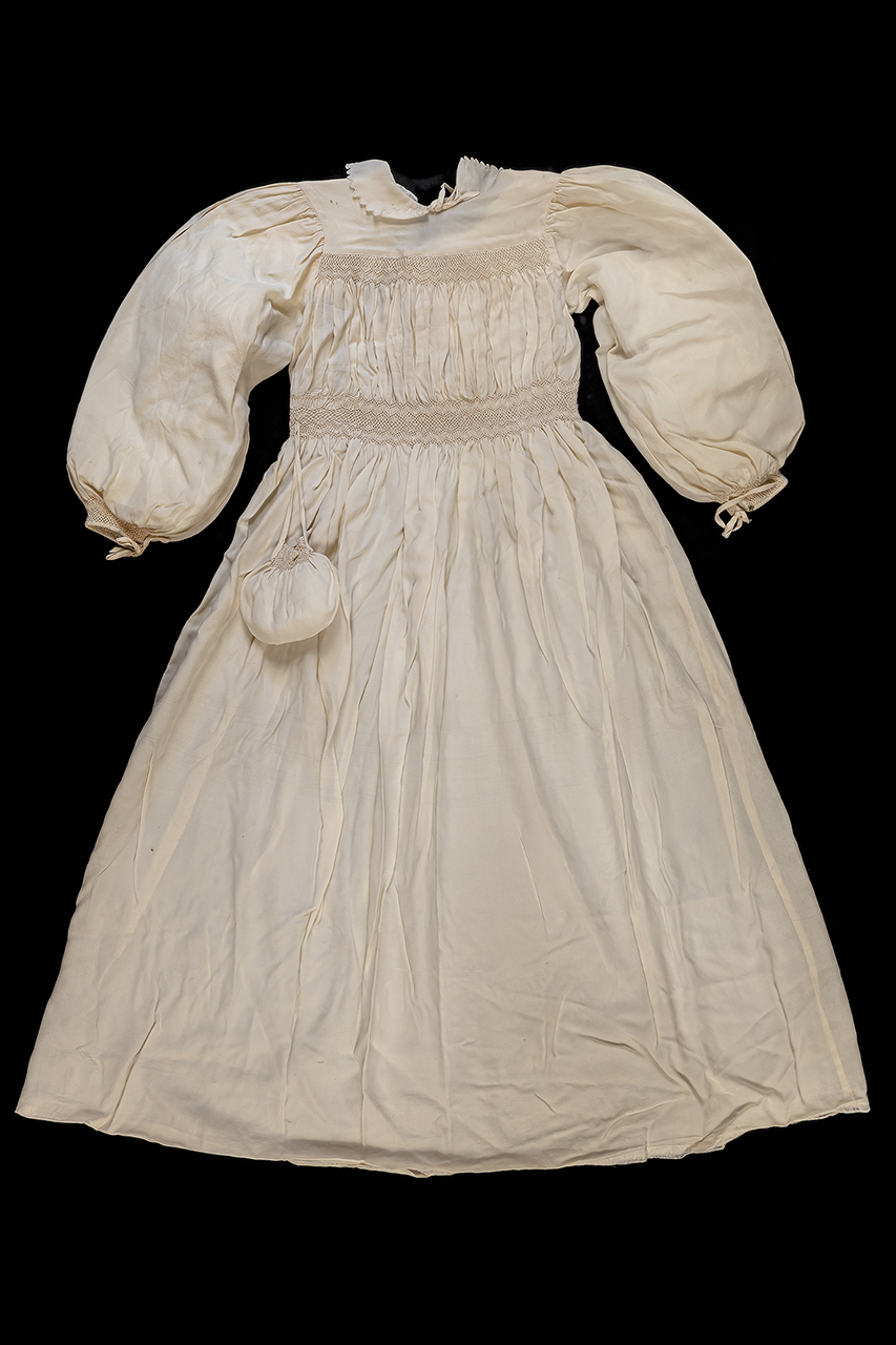 abito, da cresima/prima comunione, femminile - manifattura genovese (metà XX)