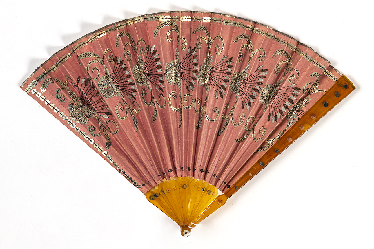ventaglio, opera isolata - manifattura italiana (primo quarto XIX)