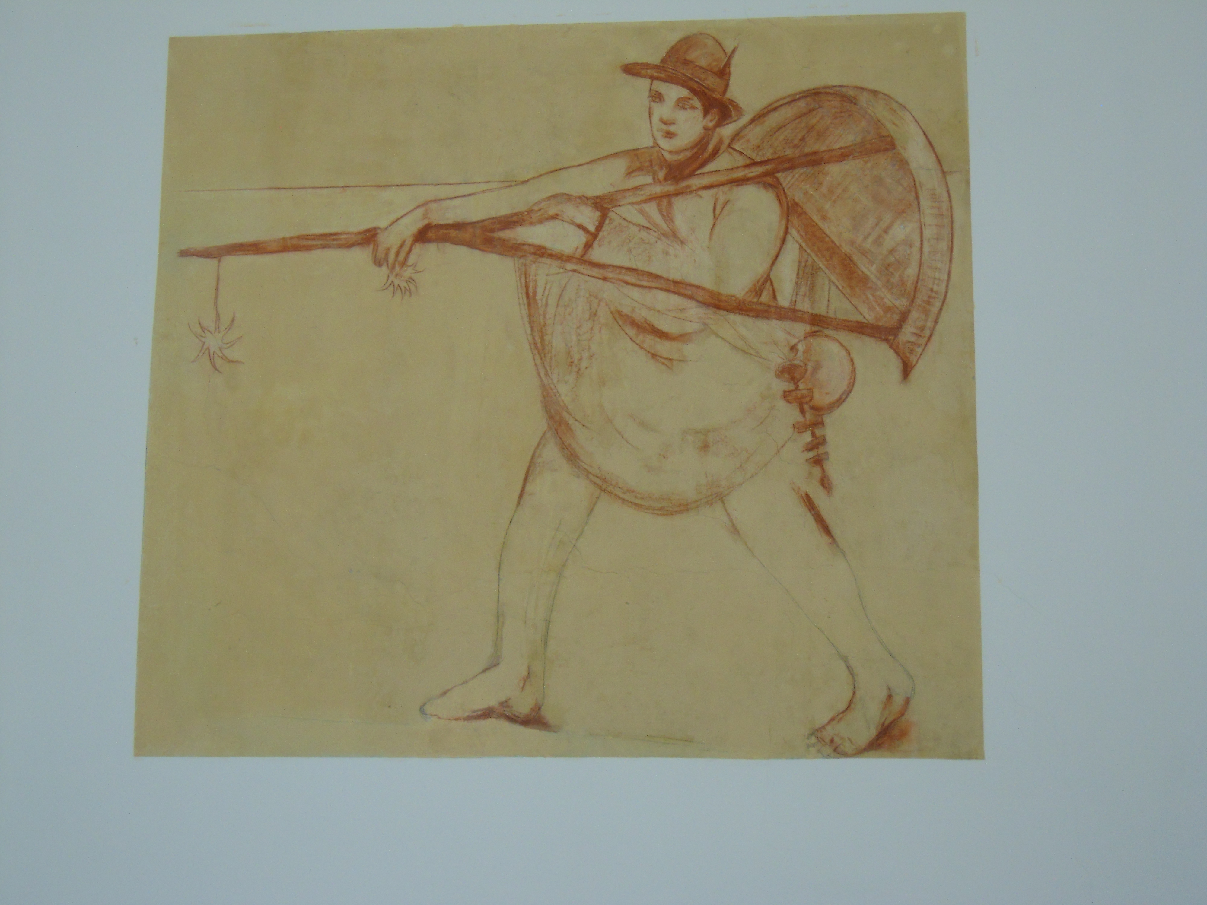 Il tellinaro, tellinaro (dipinto, complesso decorativo) di Viani Lorenzo (sec. XX)