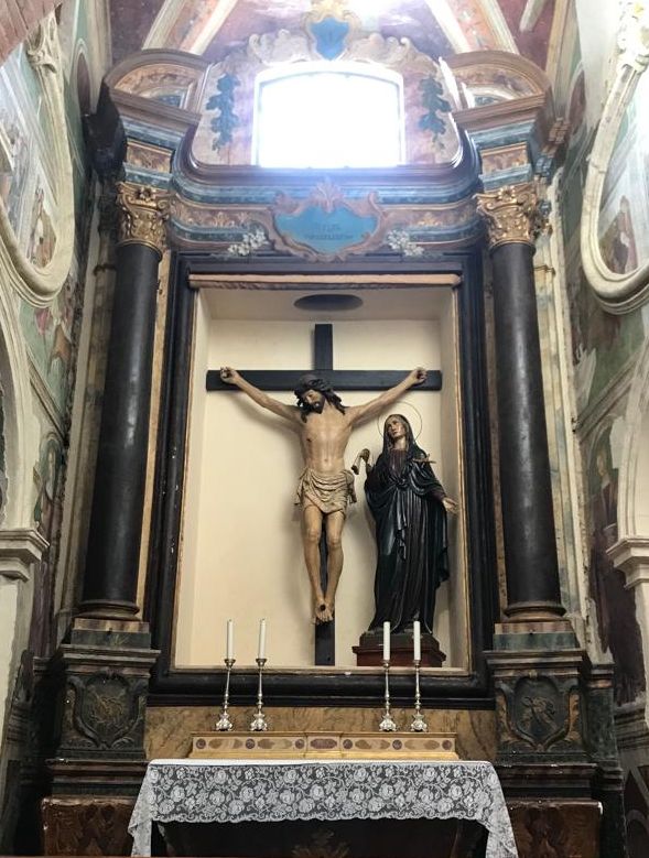 altare - a edicola, insieme - bottega italiana (sec. XVIII)