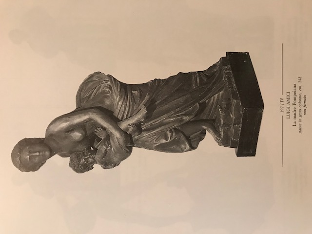 Madre Pompeiana (scultura) di Luigi Amici - ambito romano (seconda metà XIX)