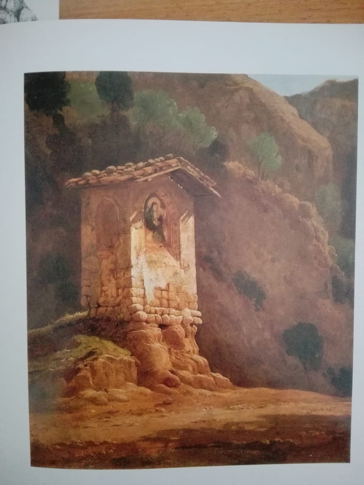 Edicola sacra (dipinto) di Edmund Hottenroth - ambito tedesco (metà/fine XIX)