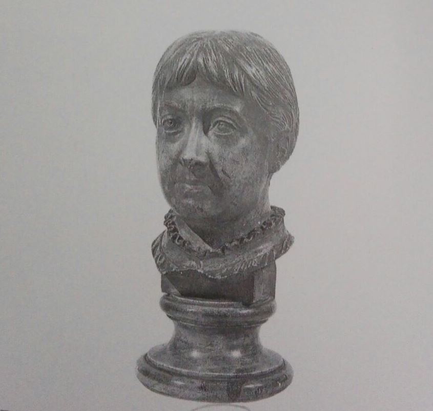 Testa di donna (scultura) di Luigi Amici - ambito romano (metà/ fine XIX)