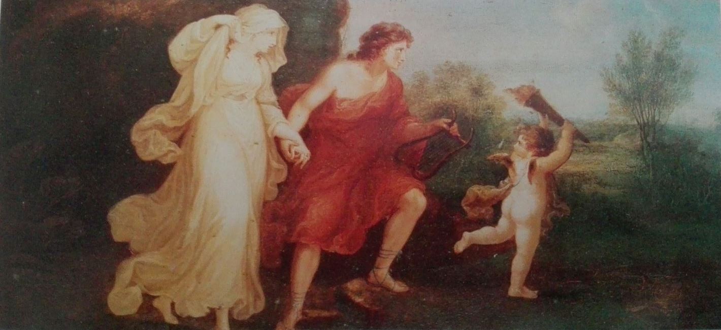 Orfeo ed Euridice (dipinto) di Kauffmann Angelica (XVIII - XIX)