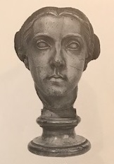 Testa di giovane donna (scultura) di Luigi Amici - ambito romano (XIX)