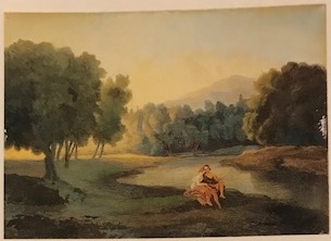 Idillio campestre, Idillio campestre (dipinto, serie) di Edmund Hottenroth - ambito tedesco (XIX)