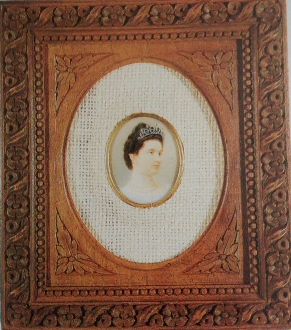 Ritratto di Elena del Montenegro (miniatura) di Federico Gubinelli (inizio XX)