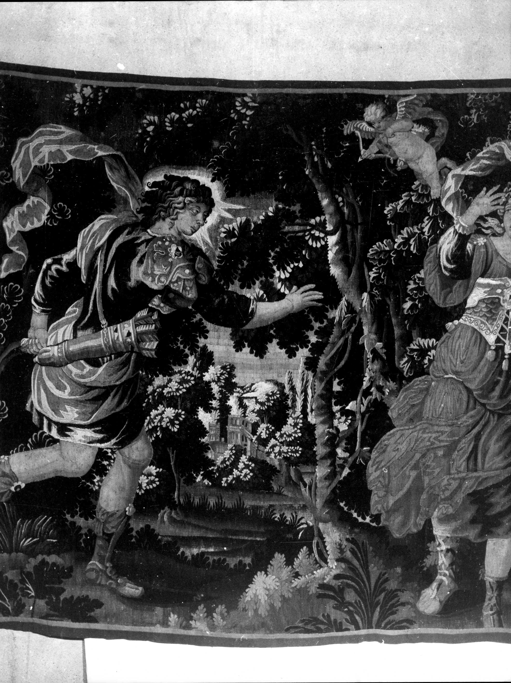 arazzo, opera isolata - manifattura francese (seconda metà XVI)