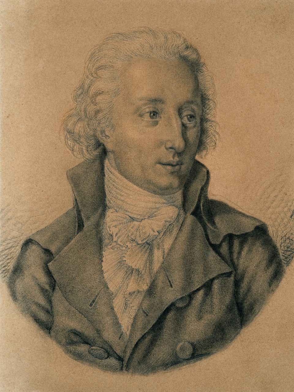 Ritratto di Angiolo Roncioni (disegno, opera isolata) di Desmarais Jean-Baptiste (XVIII)