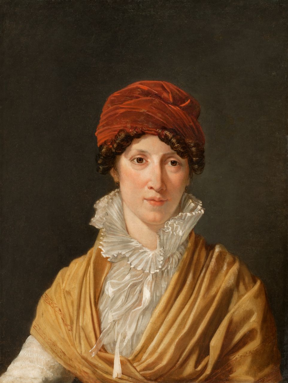 Ritratto di Dorotea Agostini Roncioni (dipinto, opera isolata) di Desmarais Jean-Baptiste (fine XVIII)