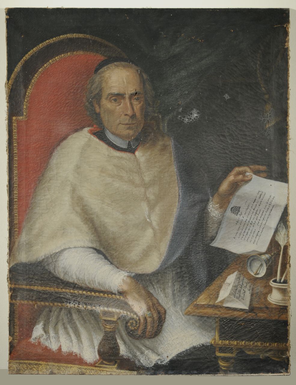 Ritratto di Ambrogio di Giovanni Sansedoni (dipinto, opera isolata) - ambito senese (metà XVIII)