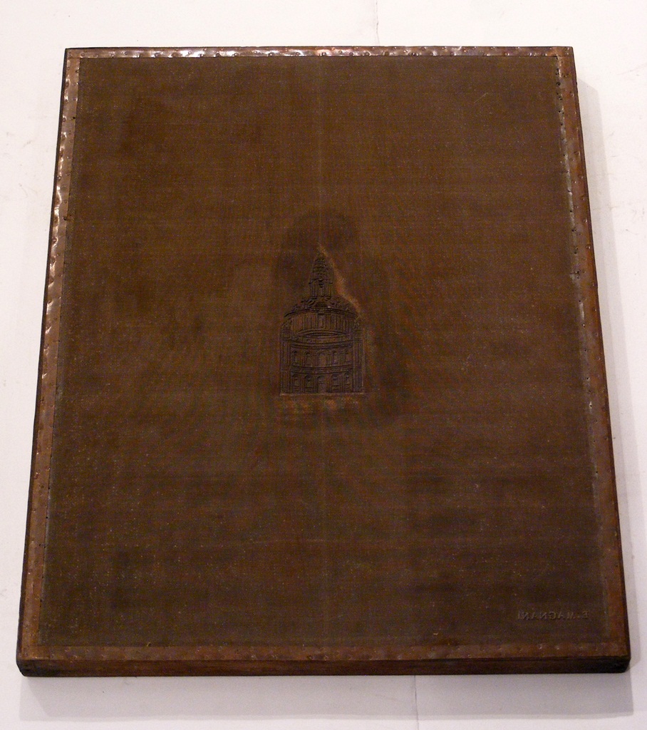 forma per carta a mano, velina - ambito pesciatino (sec. XIX/XX)