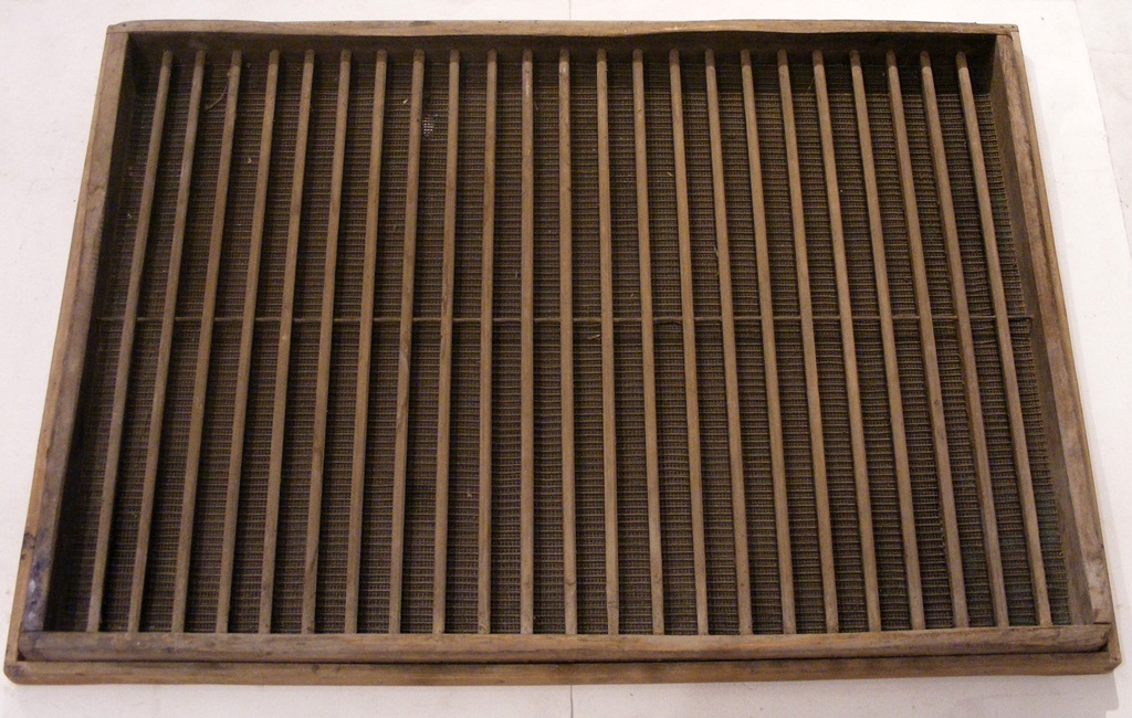 forma per carta a mano, velina - ambito pesciatino (sec. XVIII/XX)