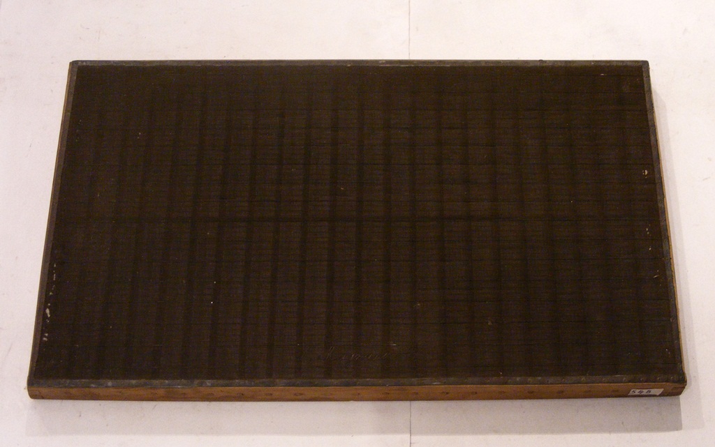 forma per carta a mano, velina - ambito pesciatino (secc. XIX/XX)