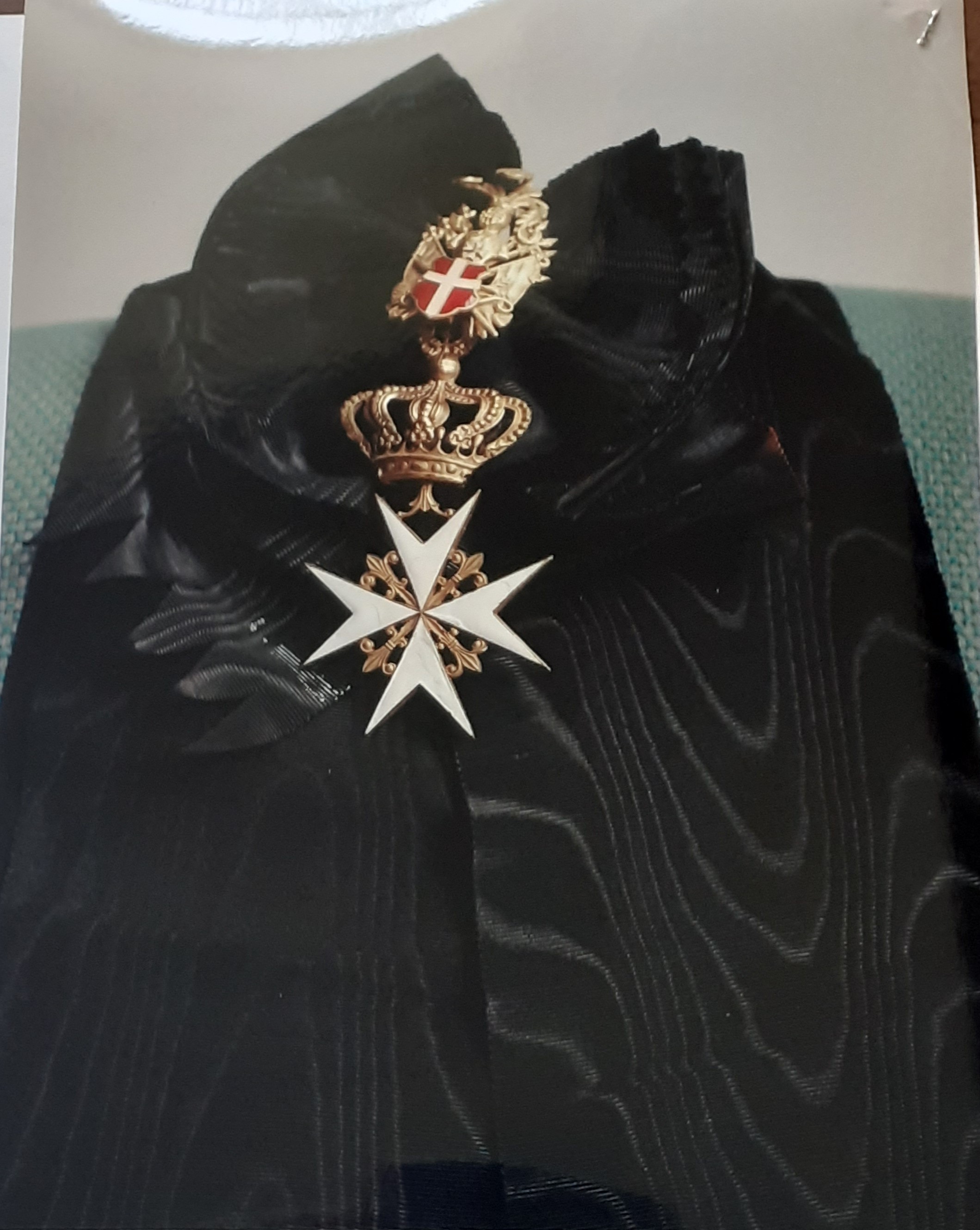 Fascia di gran croce di onore e devozione dell'Ordine Militare di Malta (cimelio militare) - ambito romano (prima metà XX Secolo)