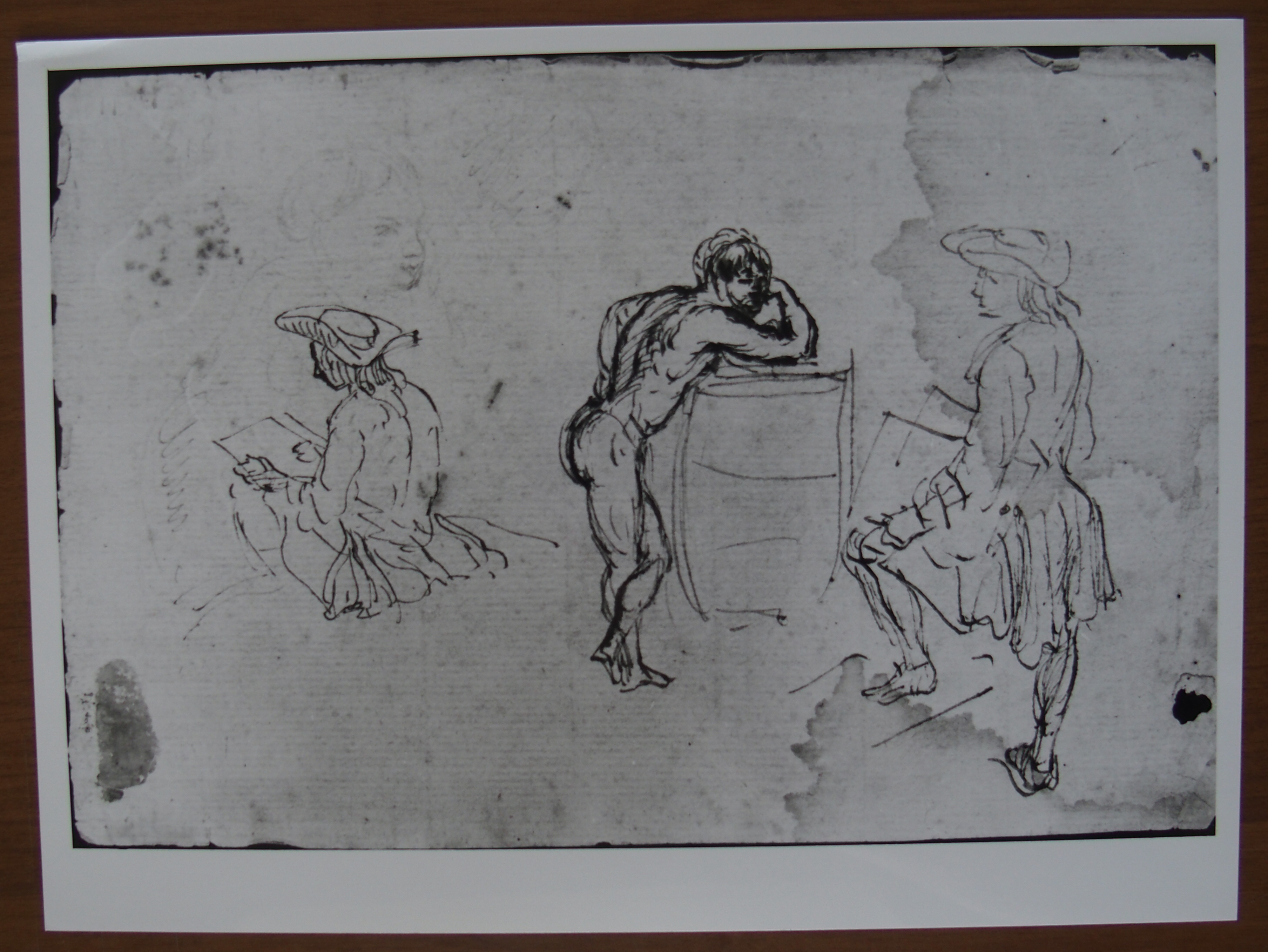 disegno di van Wittel Gaspar (XVII sec)