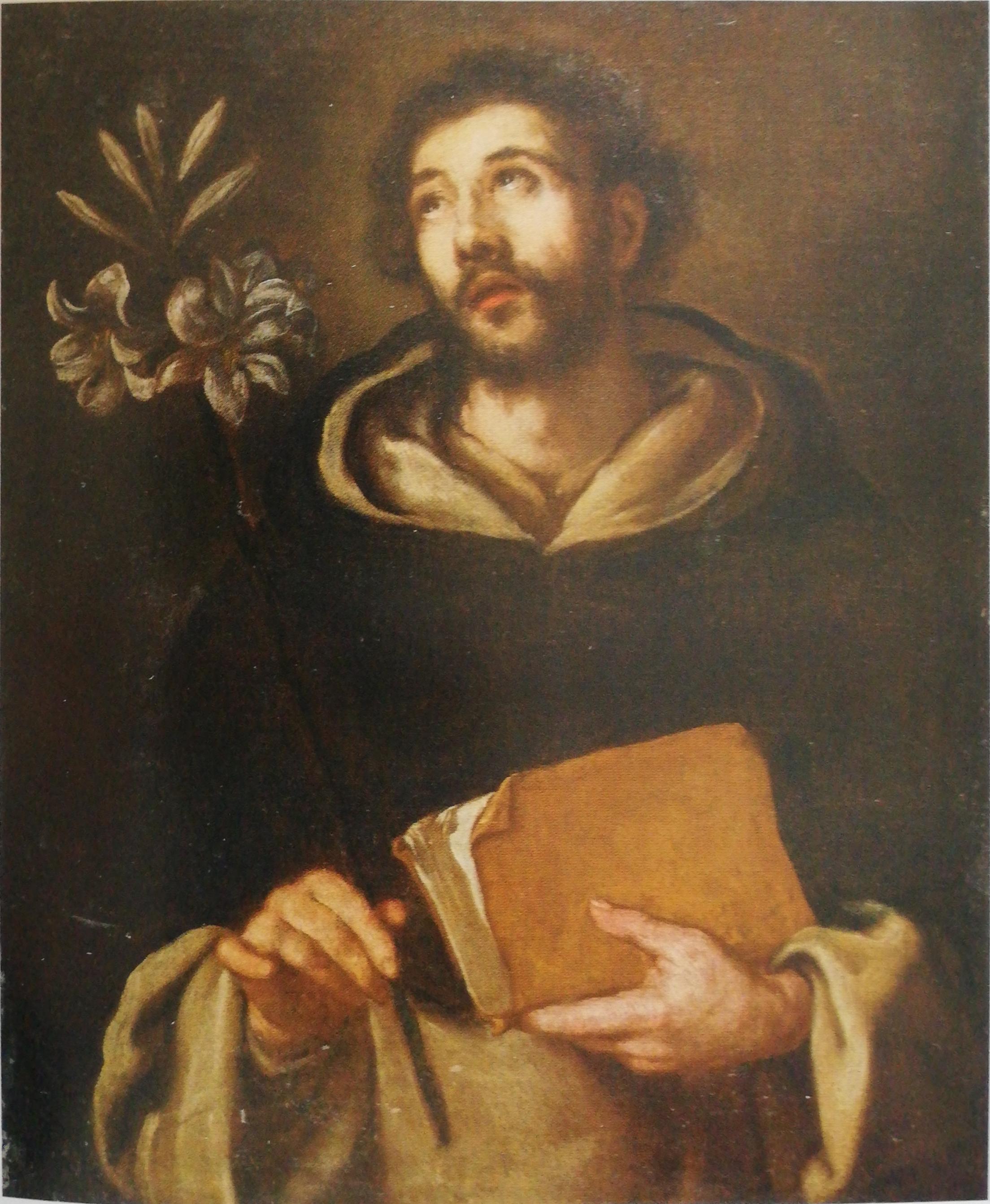 San Domenico in estasi, San Domenico (dipinto, opera isolata) di Borzone Luciano (cerchia) (prima metà XVII)