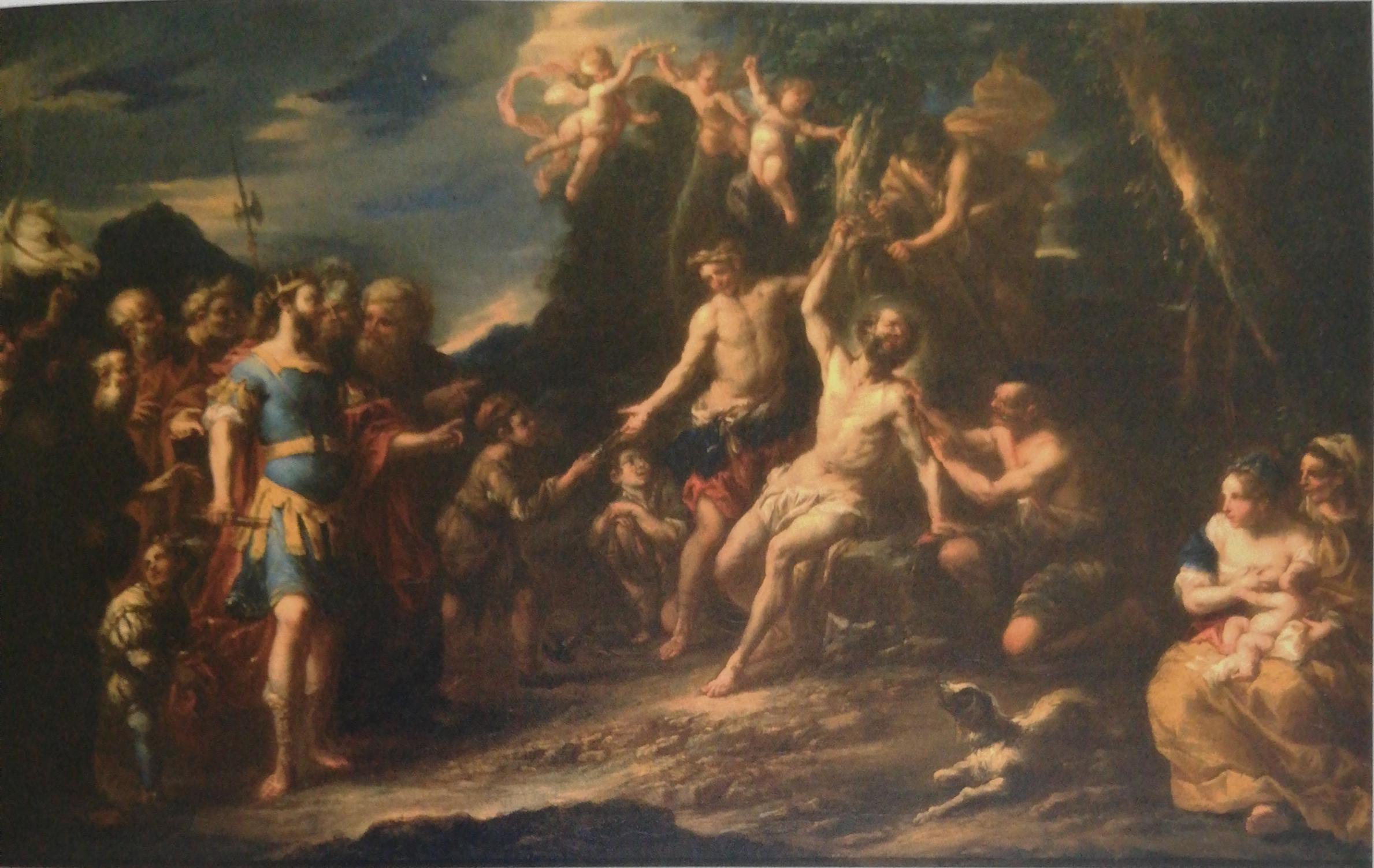 Martirio di San Bartolomeo, martirio di san Bartolomeo (dipinto, opera isolata) di Magnasco Stefano (anni cinquanta XVII)