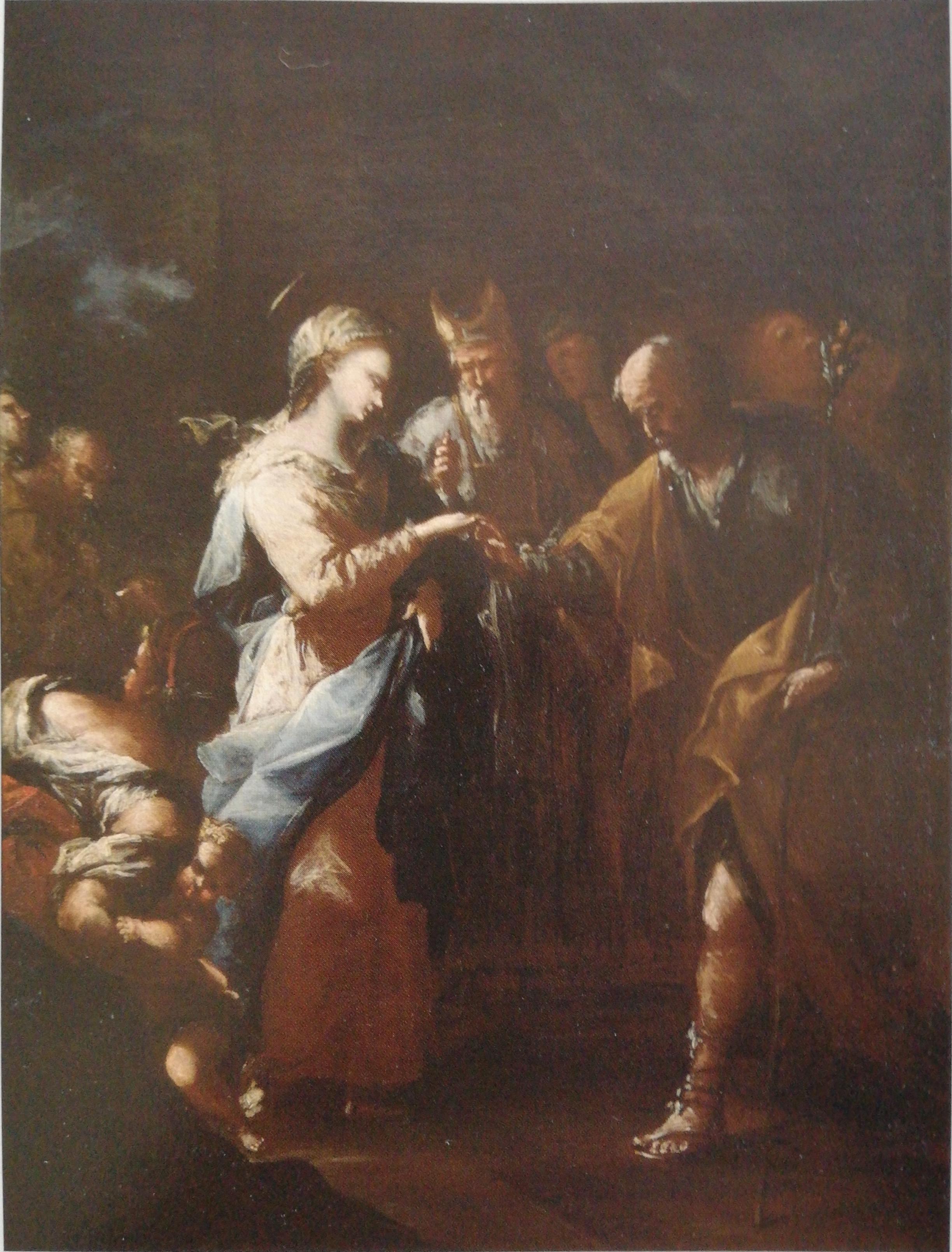 Sposalizio della Vergine, sposalizio di Maria Vergine (dipinto, opera isolata) di Magnasco Stefano (attribuito) (anni cinquanta XVII)