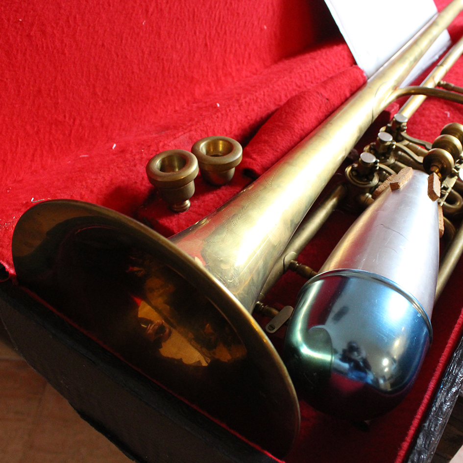 Trombone tenore, in Sib, a valvole, STRUMENTI E ACCESSORI/ MUSICALI di Loudwes