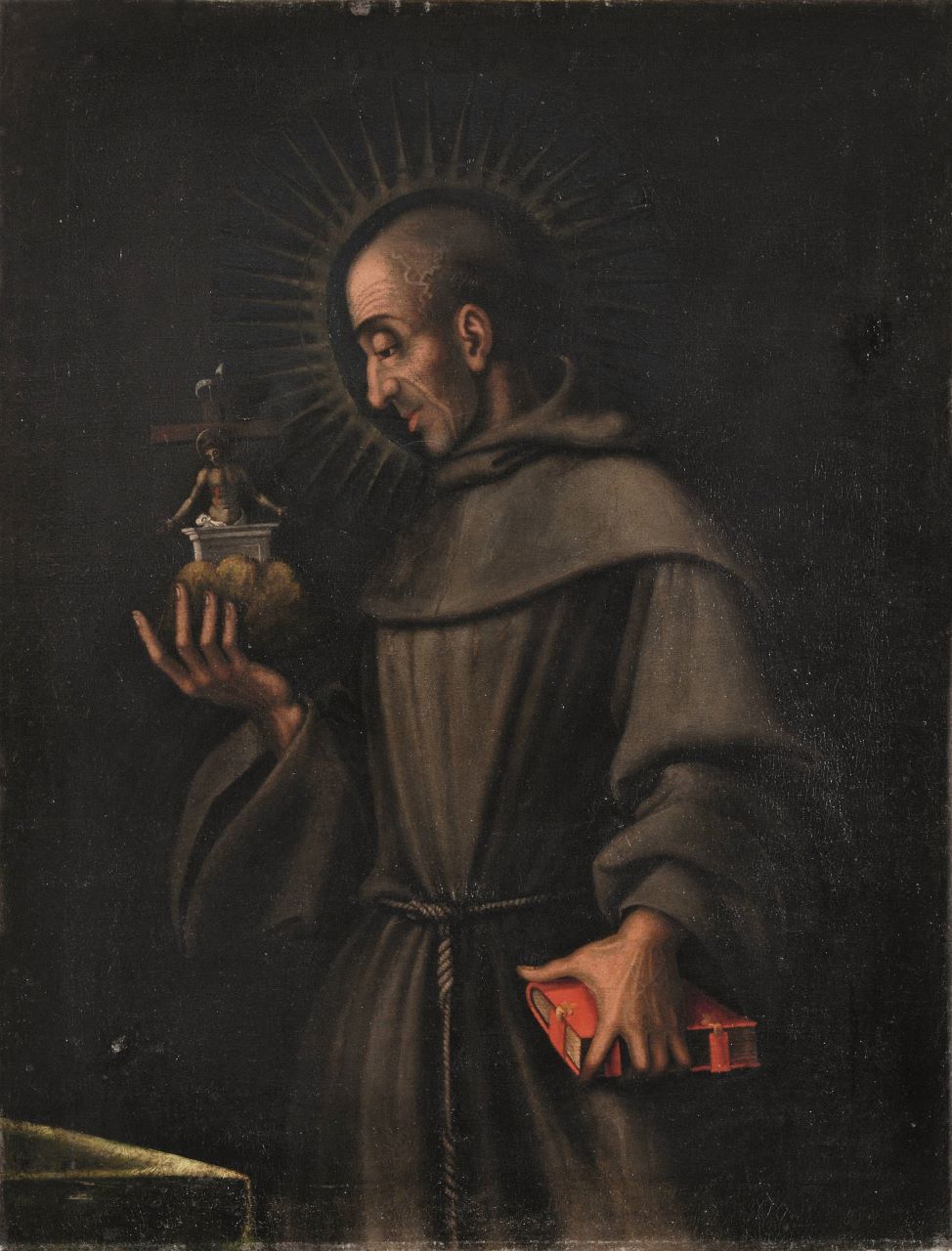 Beato Bernardino da Feltre, Beato Bernardino da Feltre (dipinto, opera isolata) di de' Marescalchi Pietro (XVI)