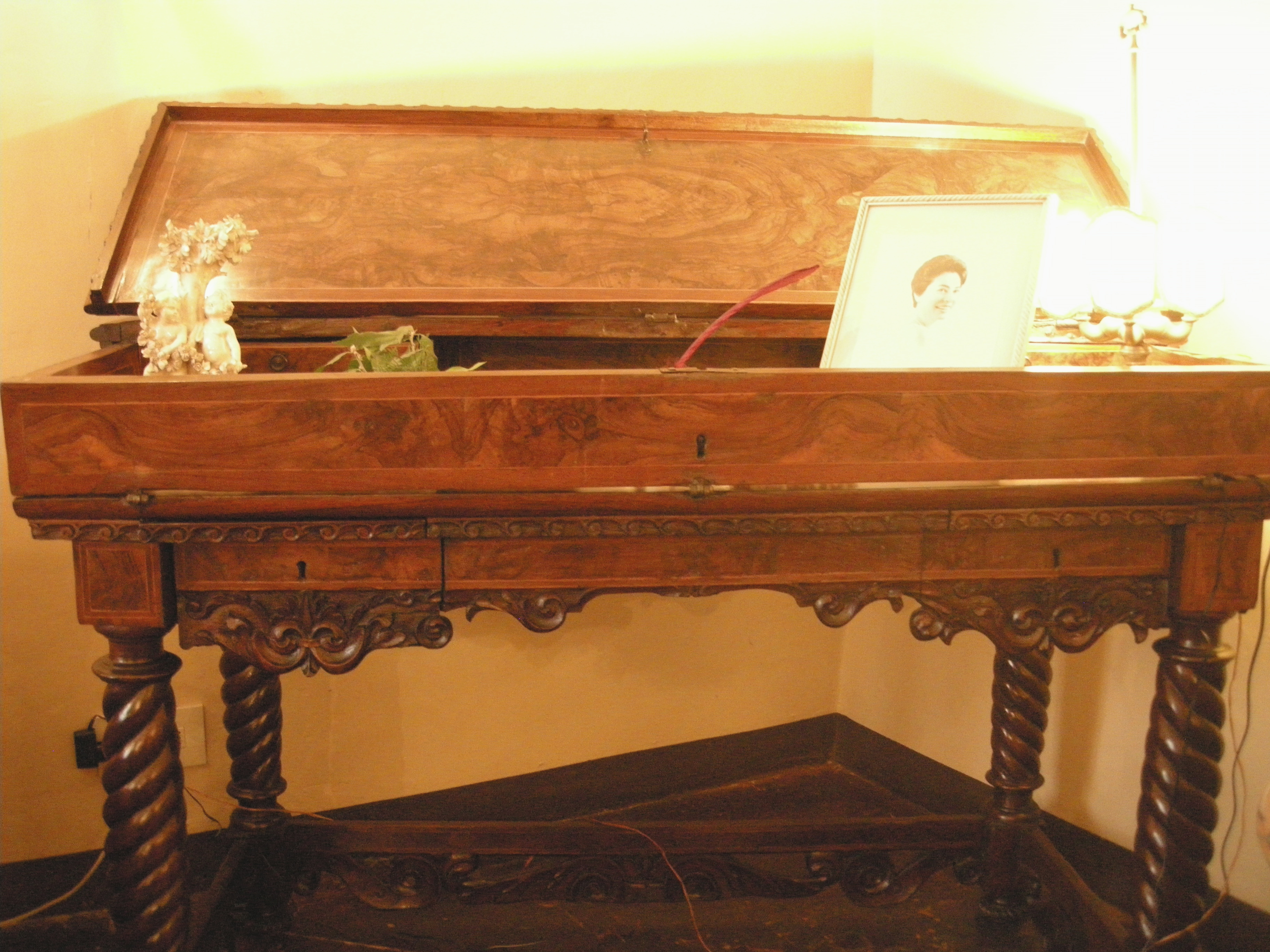 scrittoio, opera isolata - manifattura emiliana (sec. XVII)