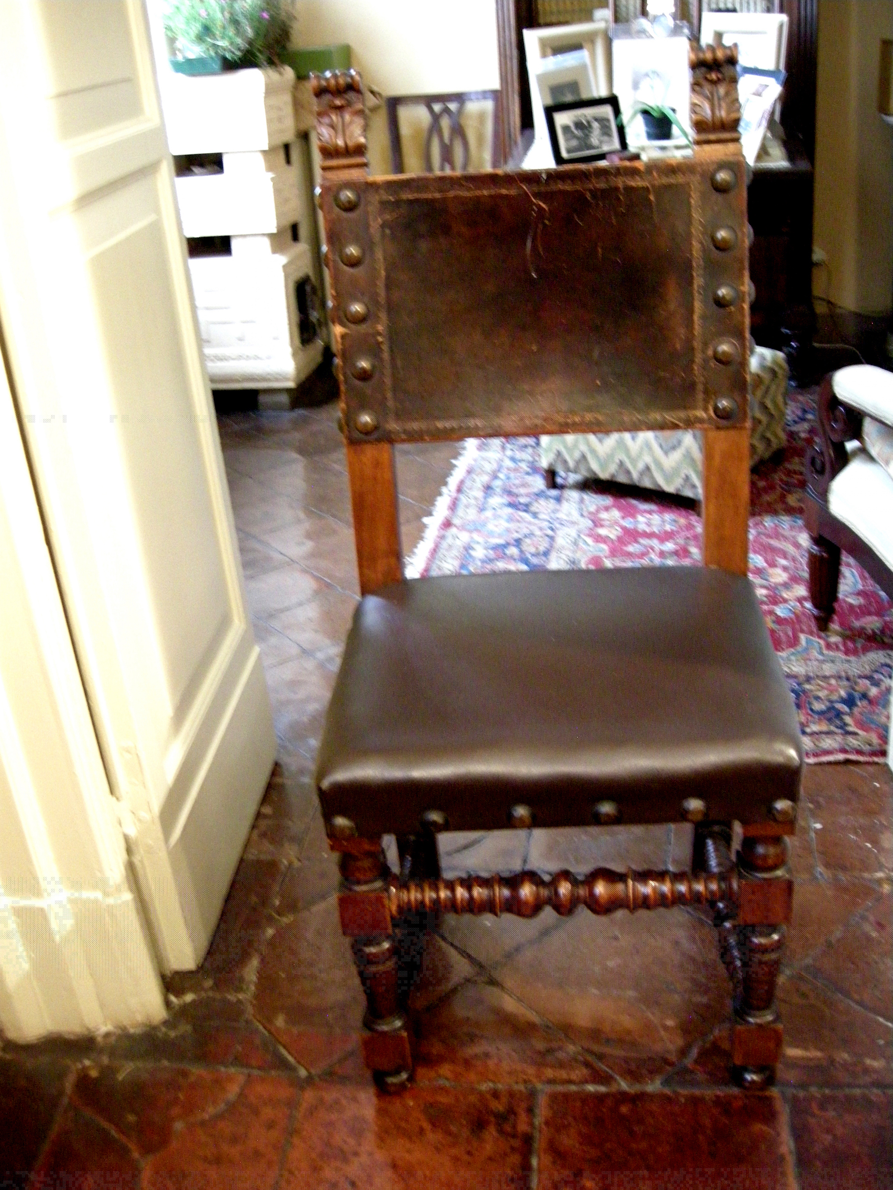 sedia, serie - manifattura bolognese (sec. XVII)