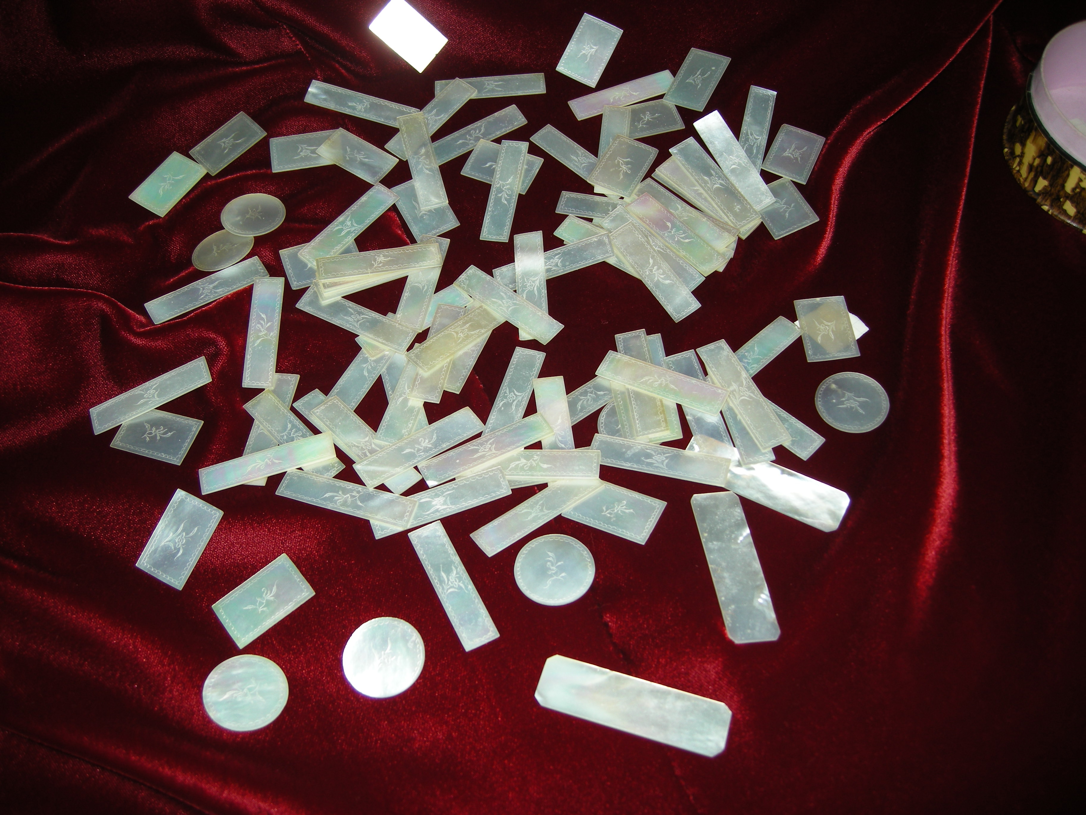 gettone da gioco, insieme - manifattura italiana (sec. XVIII)