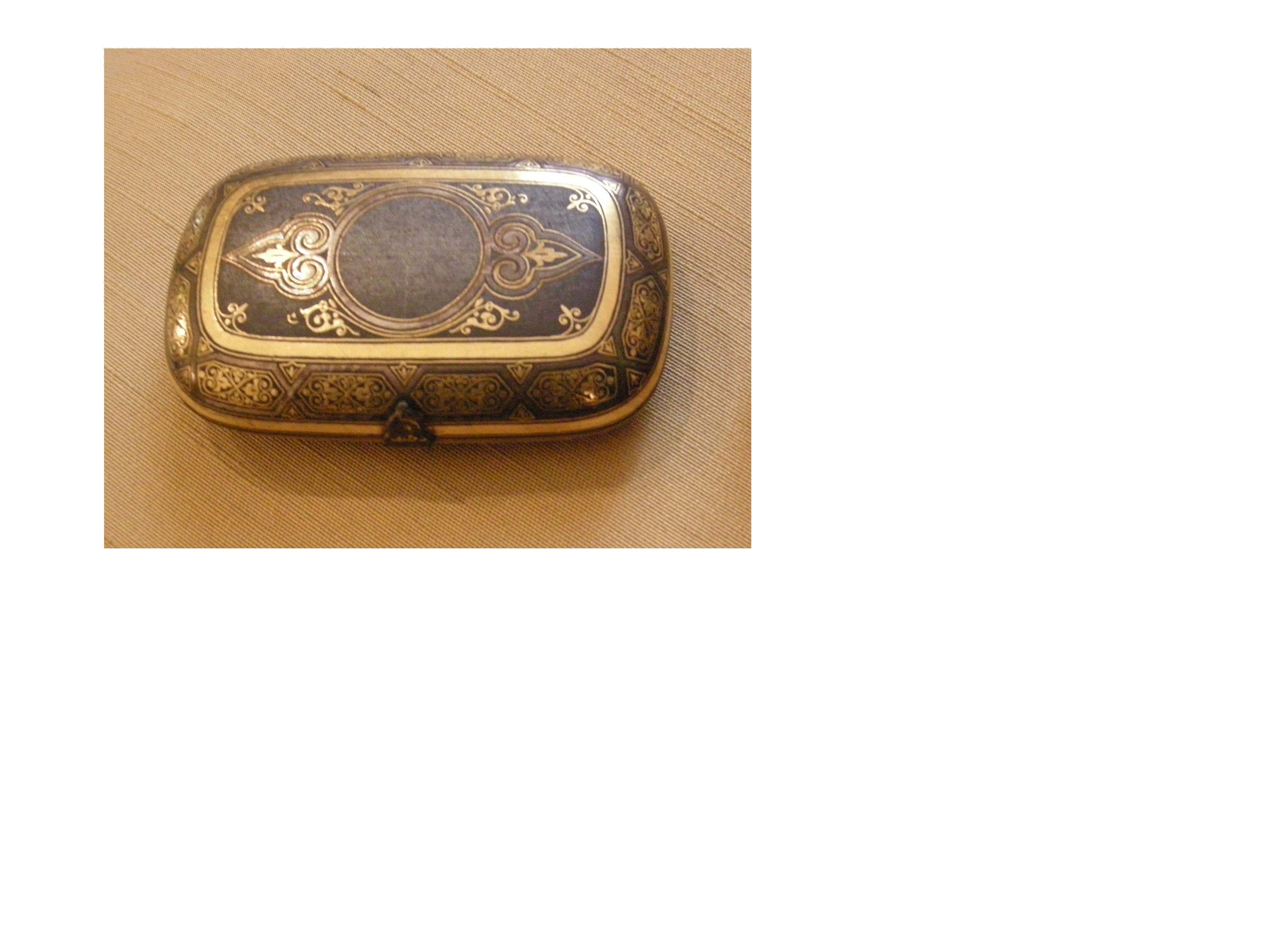 tabacchiera, opera isolata - manifattura italiana (sec. XIX)