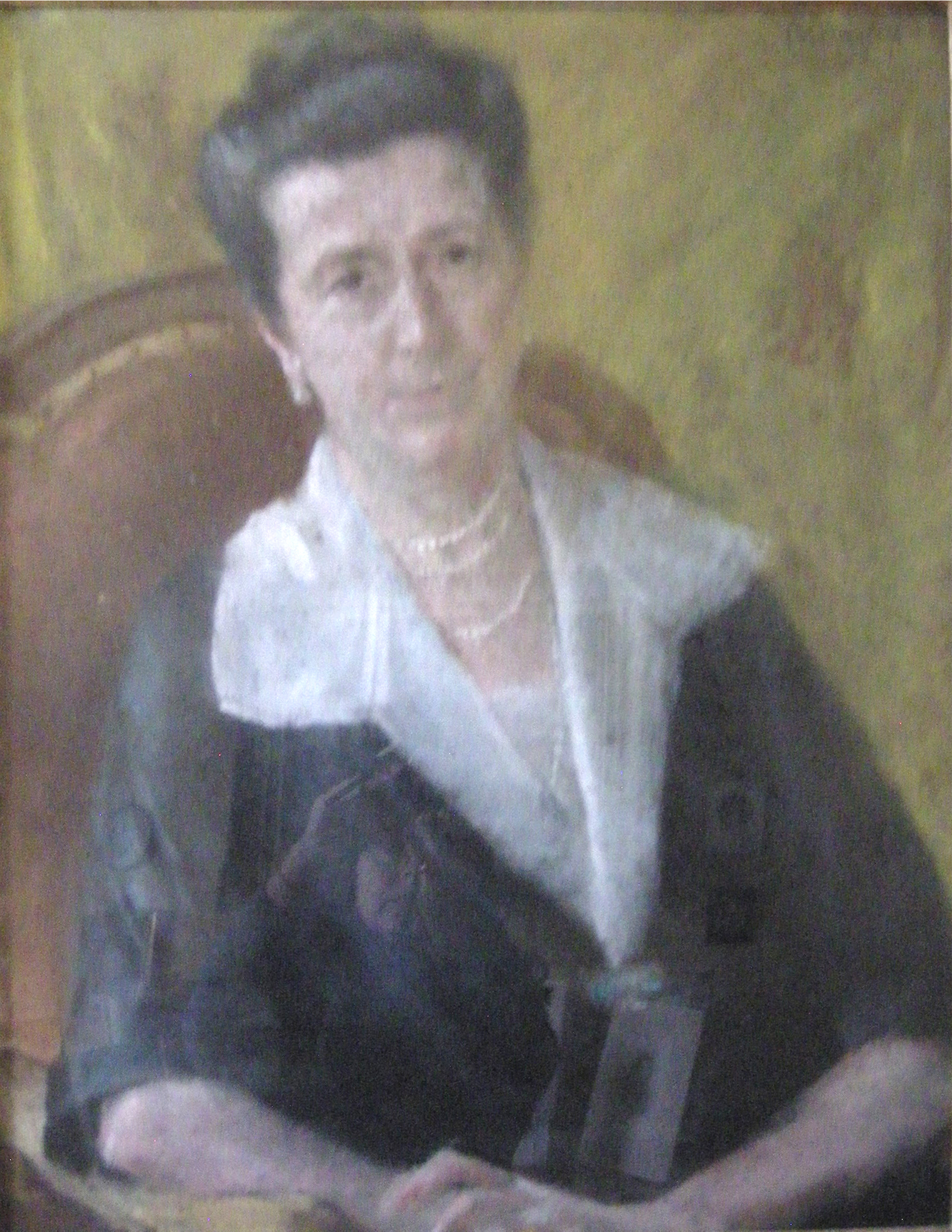 Ritratto di Anita Sangiorgi (dipinto, opera isolata) di Bianchi Alberto (anni venti sec. XX)