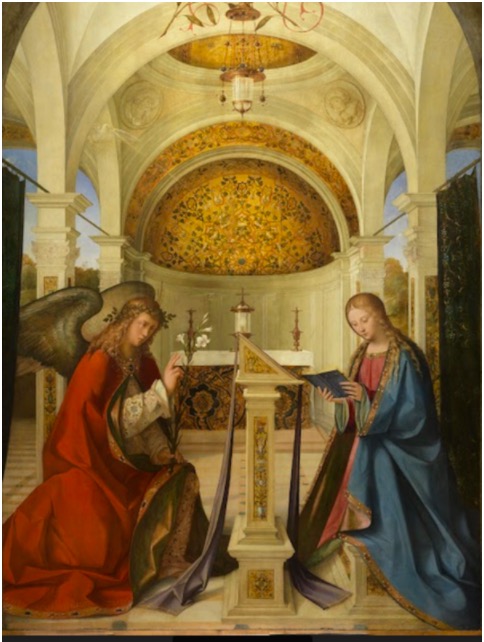 Annunciazione, Annunciazione (dipinto) di Boccaccino, Boccaccio (inizio XVI)