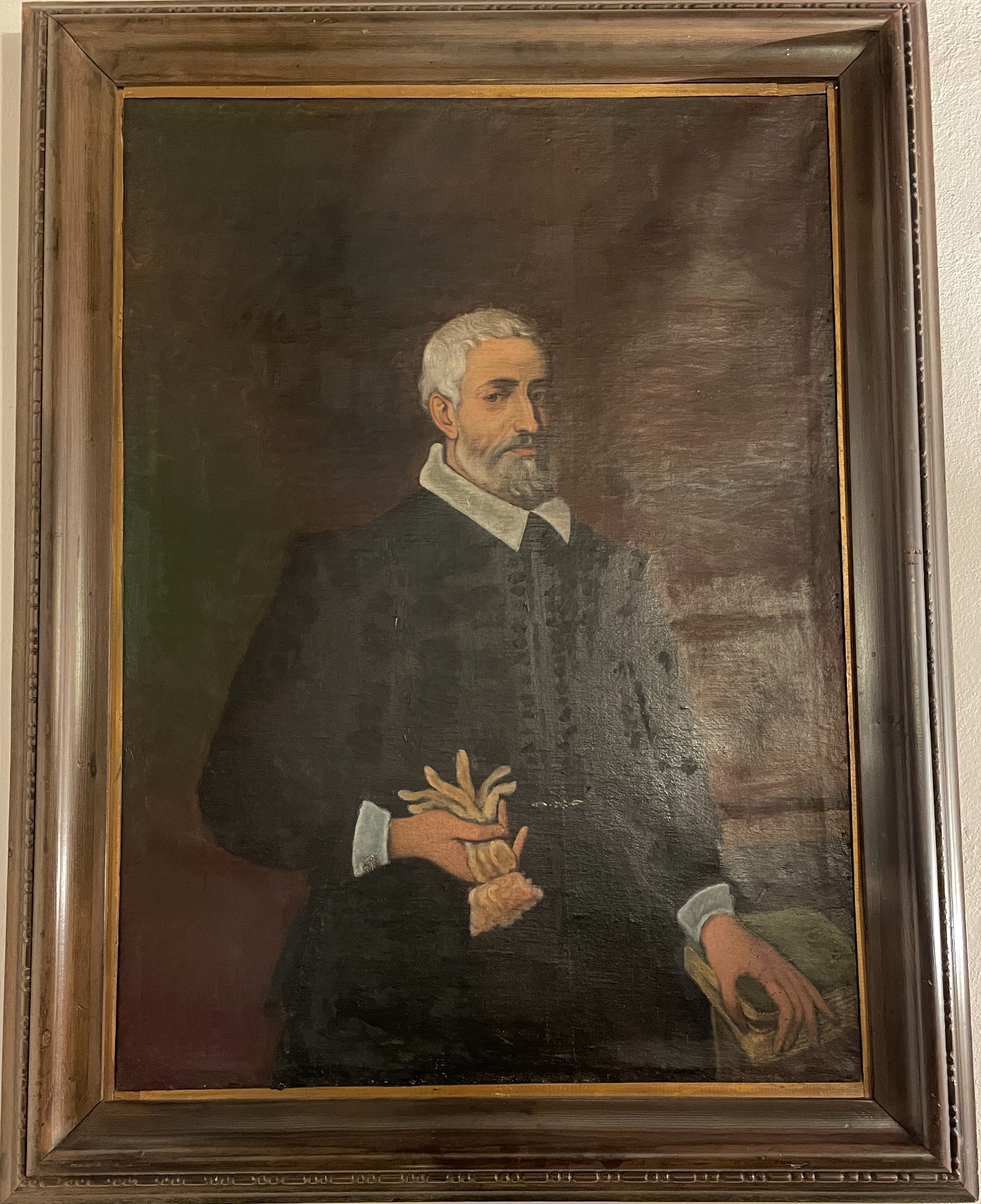 Ritratto di magistrato del Consiglio Ospedaliero, Ritratto di magistrato del Consiglio Ospedaliero (dipinto, opera isolata) - ambito Italia settentrionale (metà XVIII)