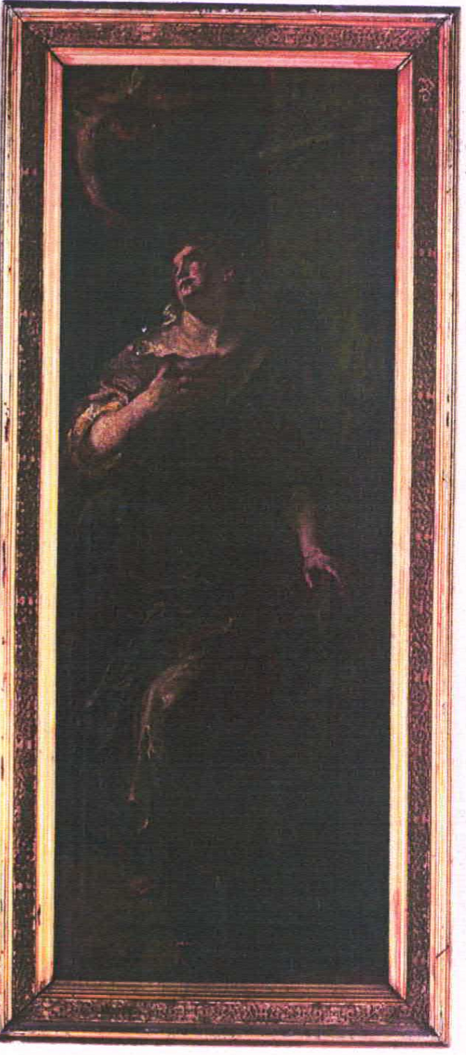 Santa Barbara, Santa Barbara (dipinto, coppia) di Bazzani Giuseppe (scuola) - ambito bolognese-emiliano (metà XVIII)