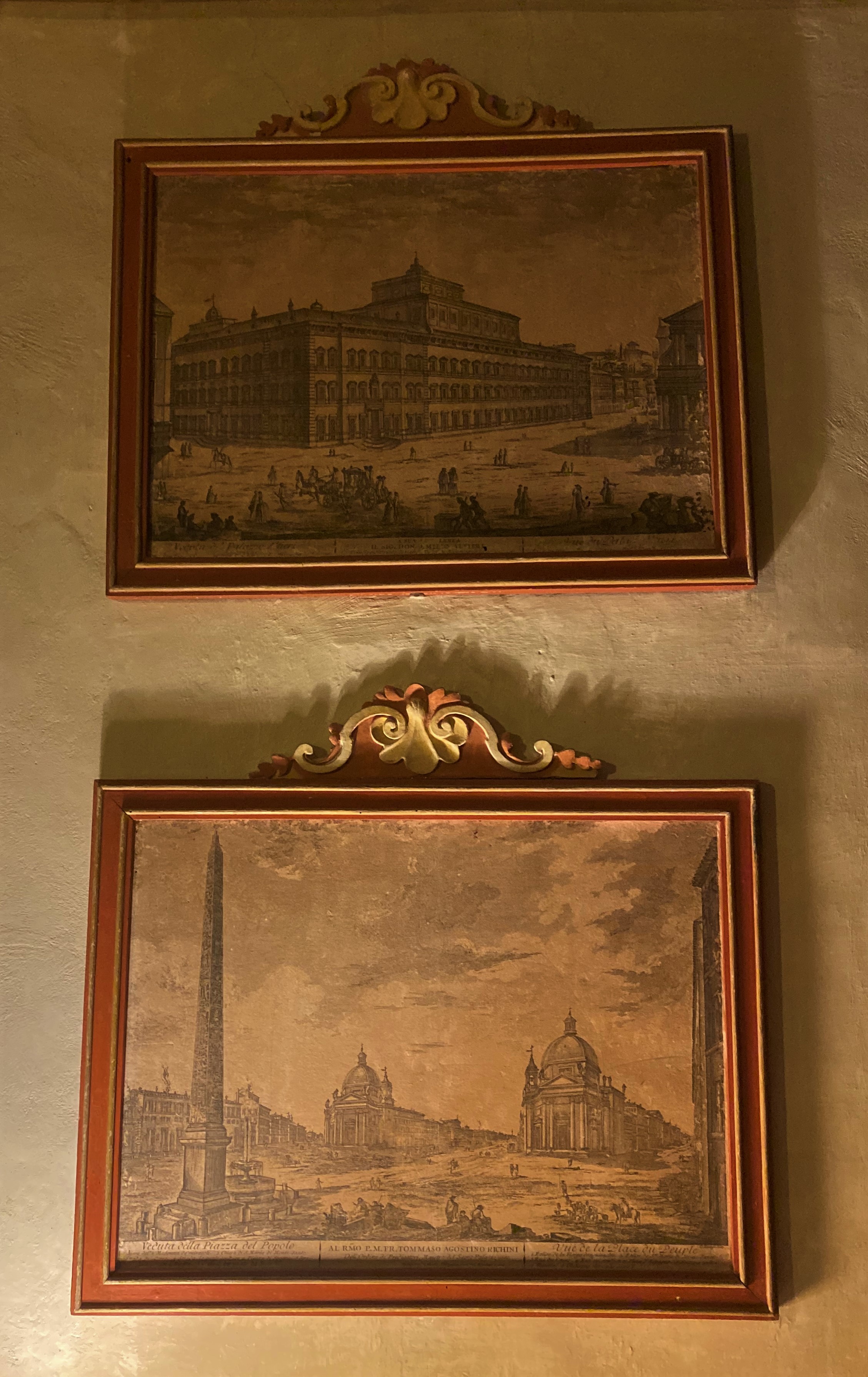 Vedute di Roma (stampa) - produzione umbra (metà XVIII)