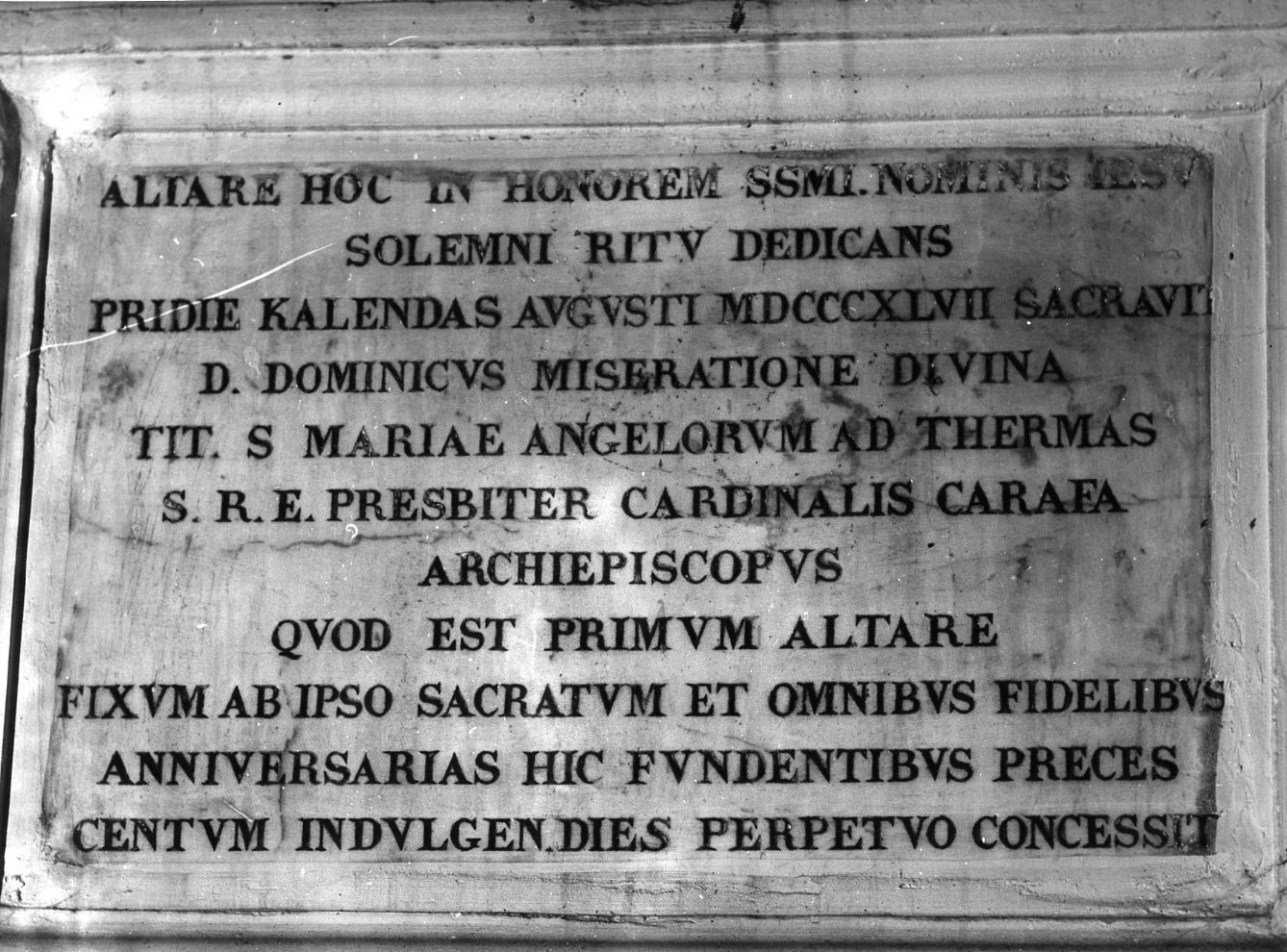 lapide - bottega molisana (sec. XIX)