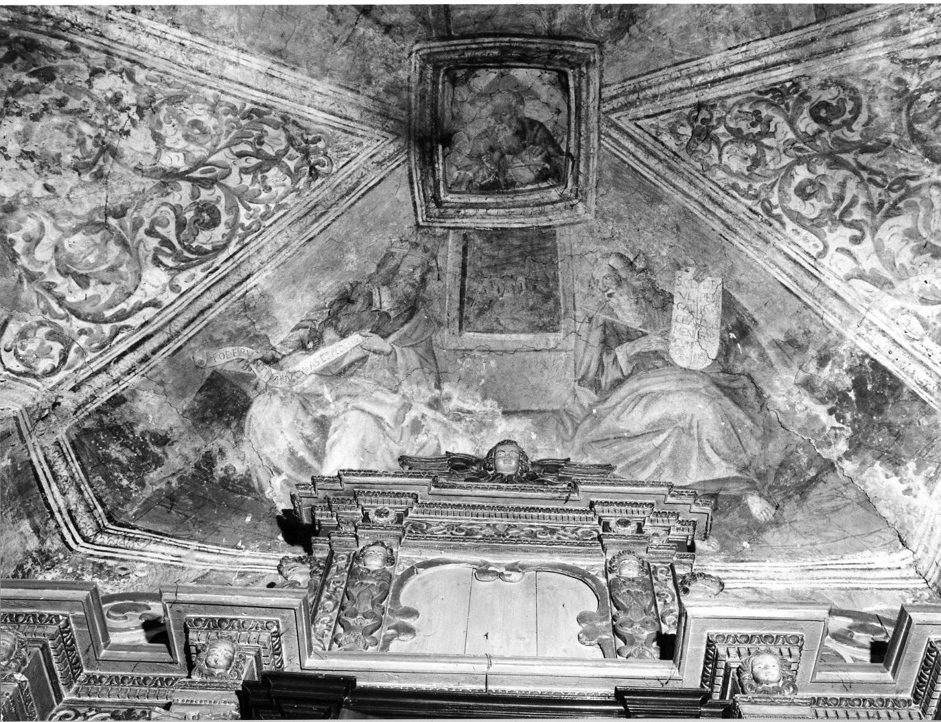 Davide e Mosè (dipinto) - ambito Italia meridionale (sec. XVI)