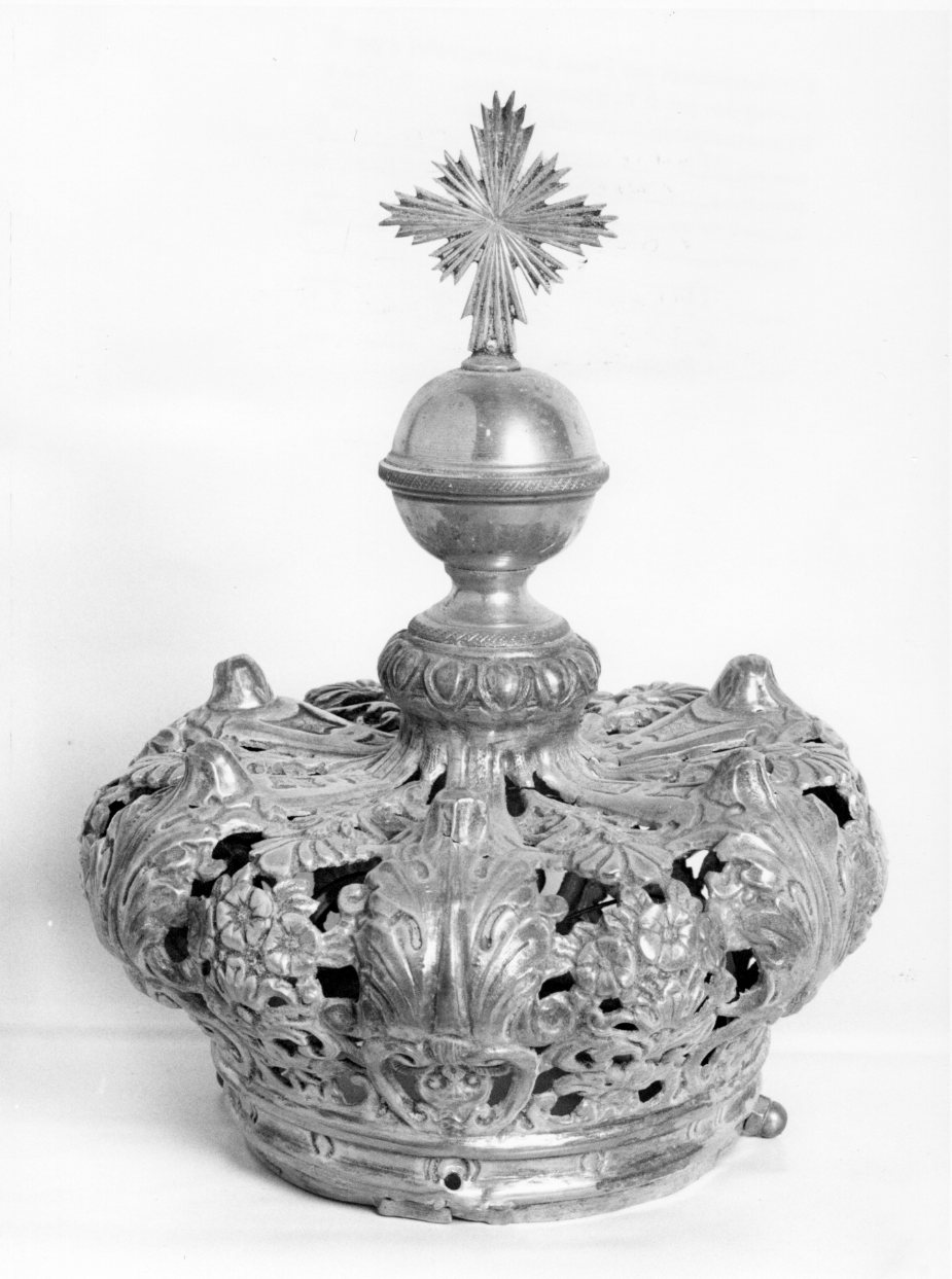 corona da statua - bottega Italia meridionale (seconda metà sec. XVIII)