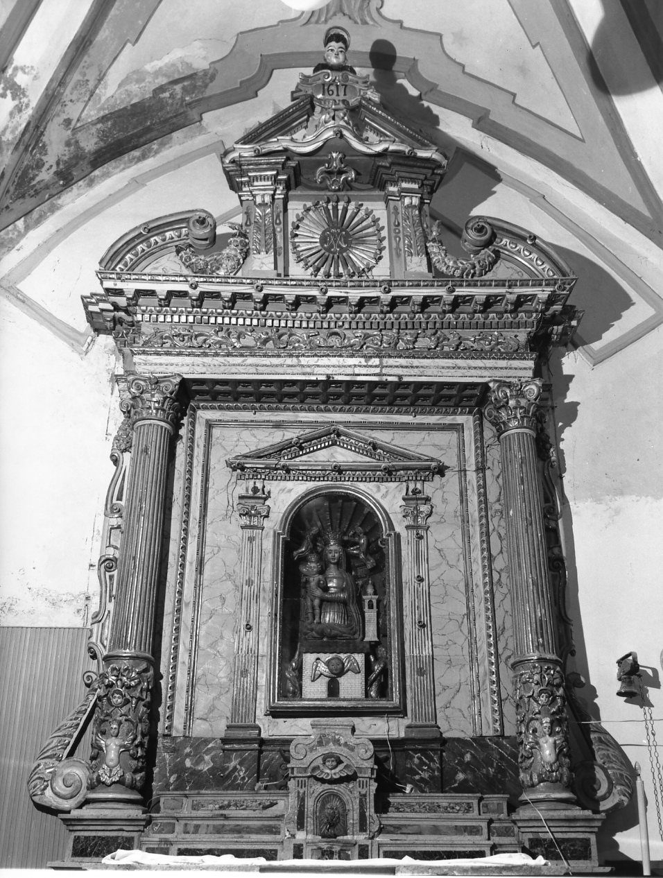altare maggiore - ambito molisano (sec. XVII)