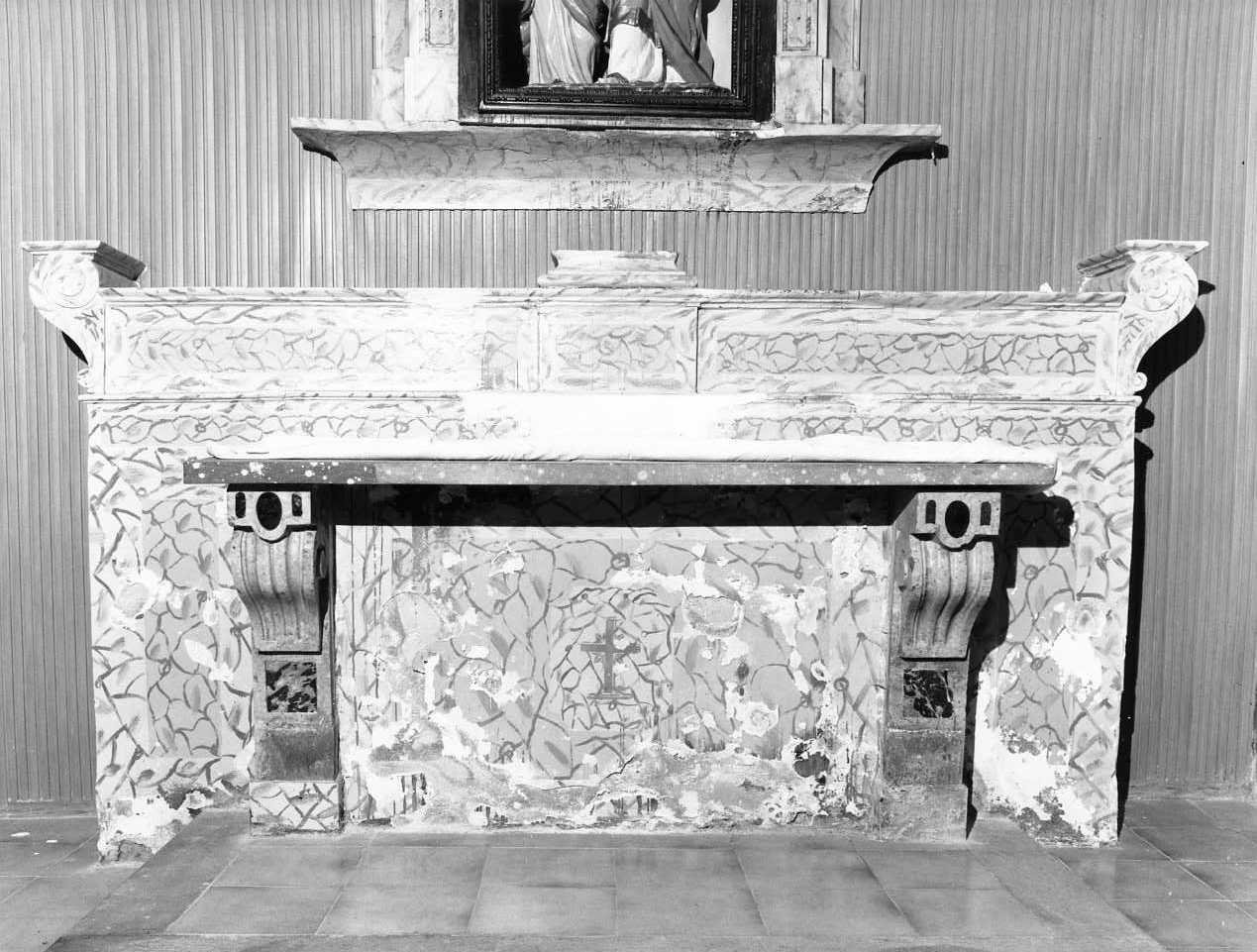 altare - bottega molisana (ultimo quarto sec. XVIII)