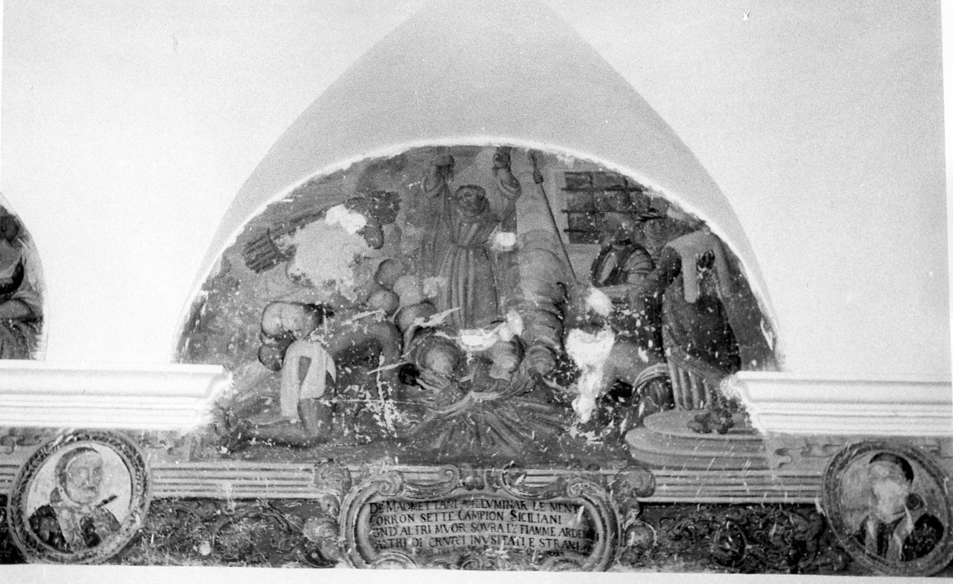martirio di un francescano (dipinto, complesso decorativo) - ambito molisano (sec. XVIII)