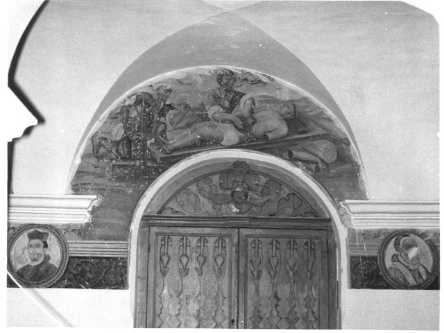 storie di Santi francescani (dipinto, complesso decorativo) - ambito molisano (sec. XVIII)