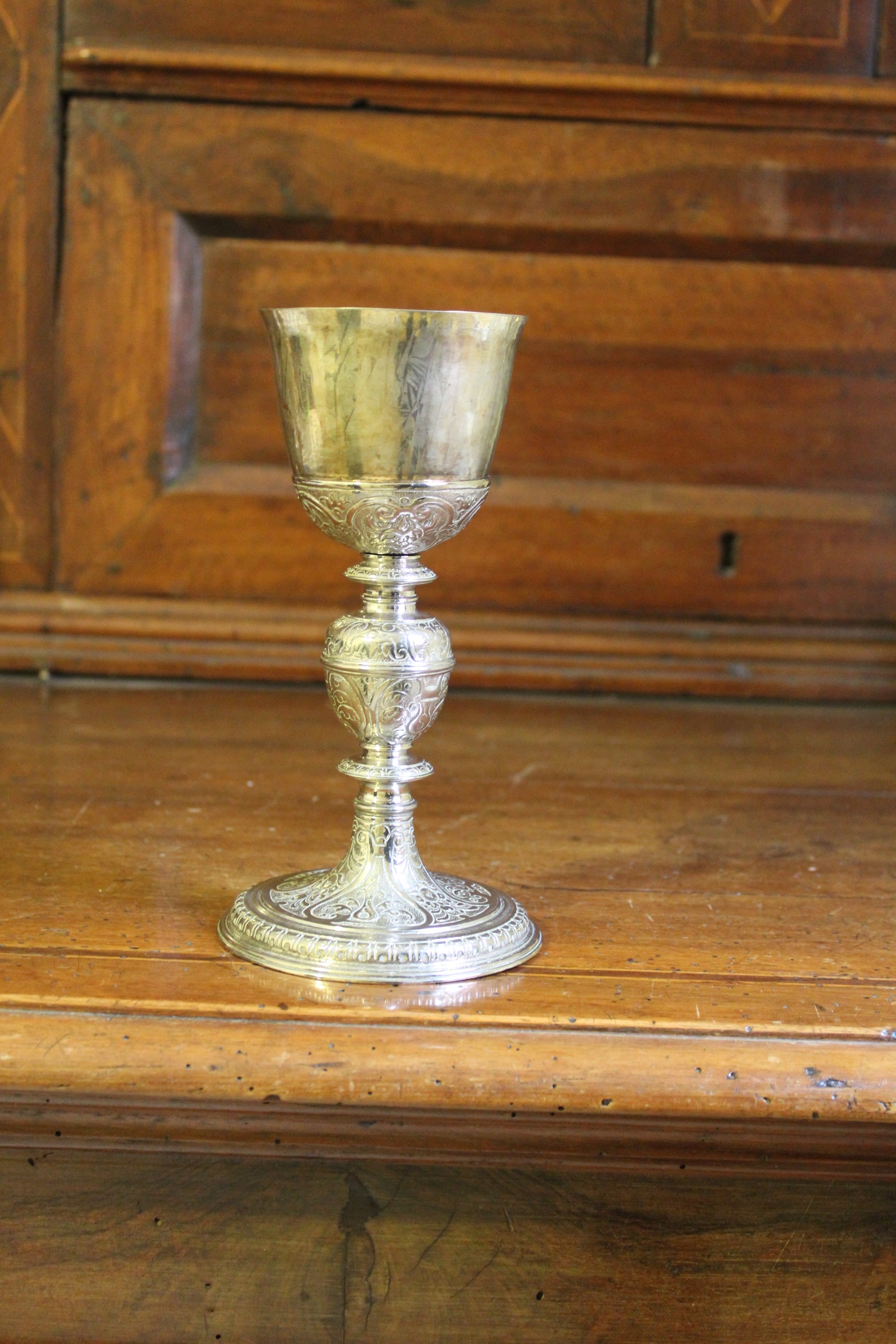 calice, opera isolata - bottega romagnola (XVII-XVIII)