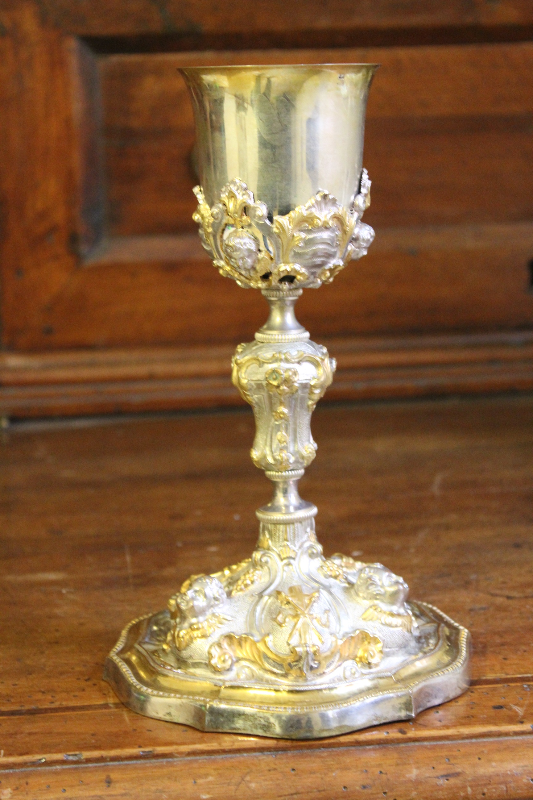 calice, opera isolata - bottega romagnola (XVIII)