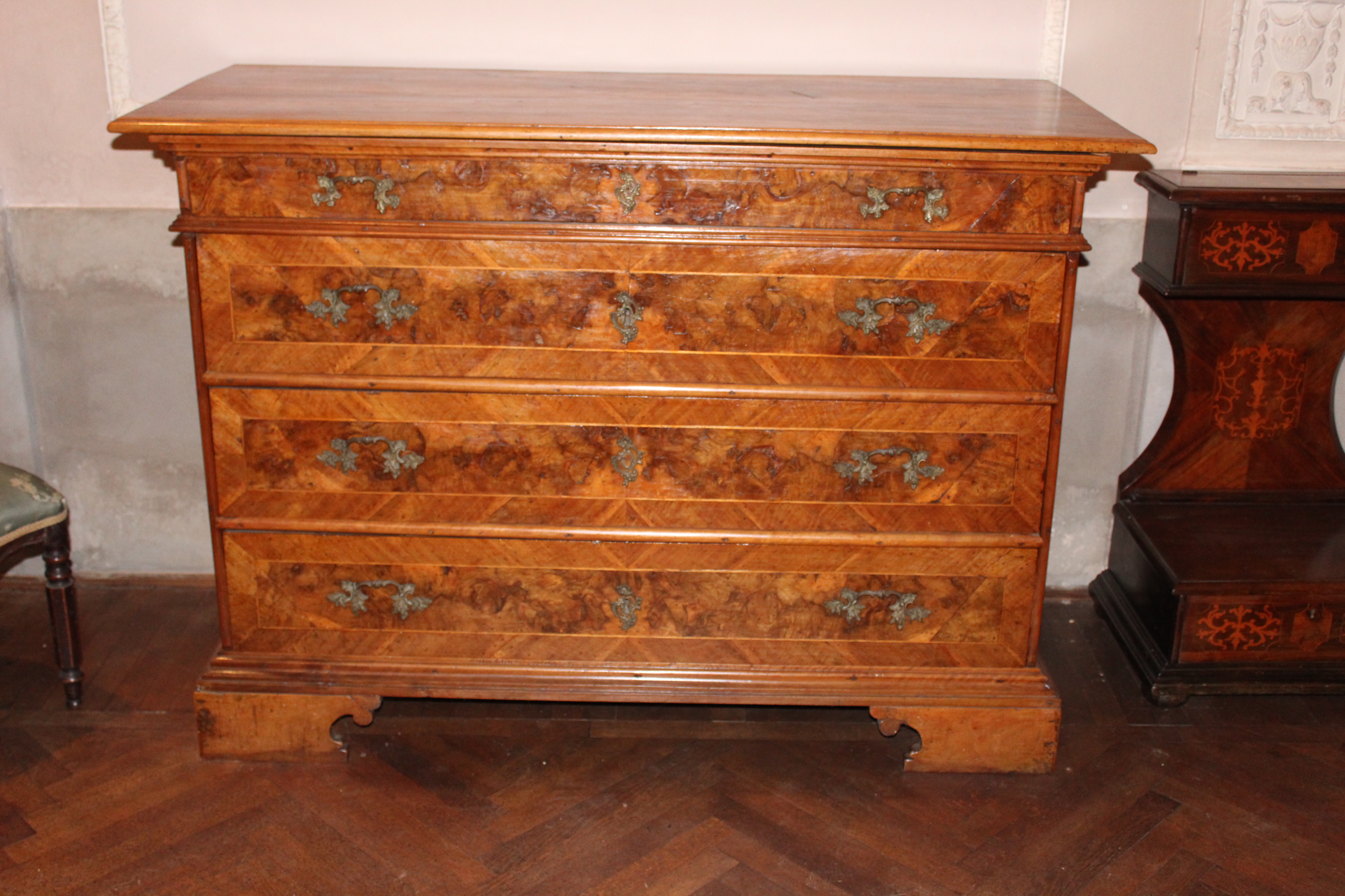 cassettone, opera isolata - bottega romagnola (seconda metà XIX)