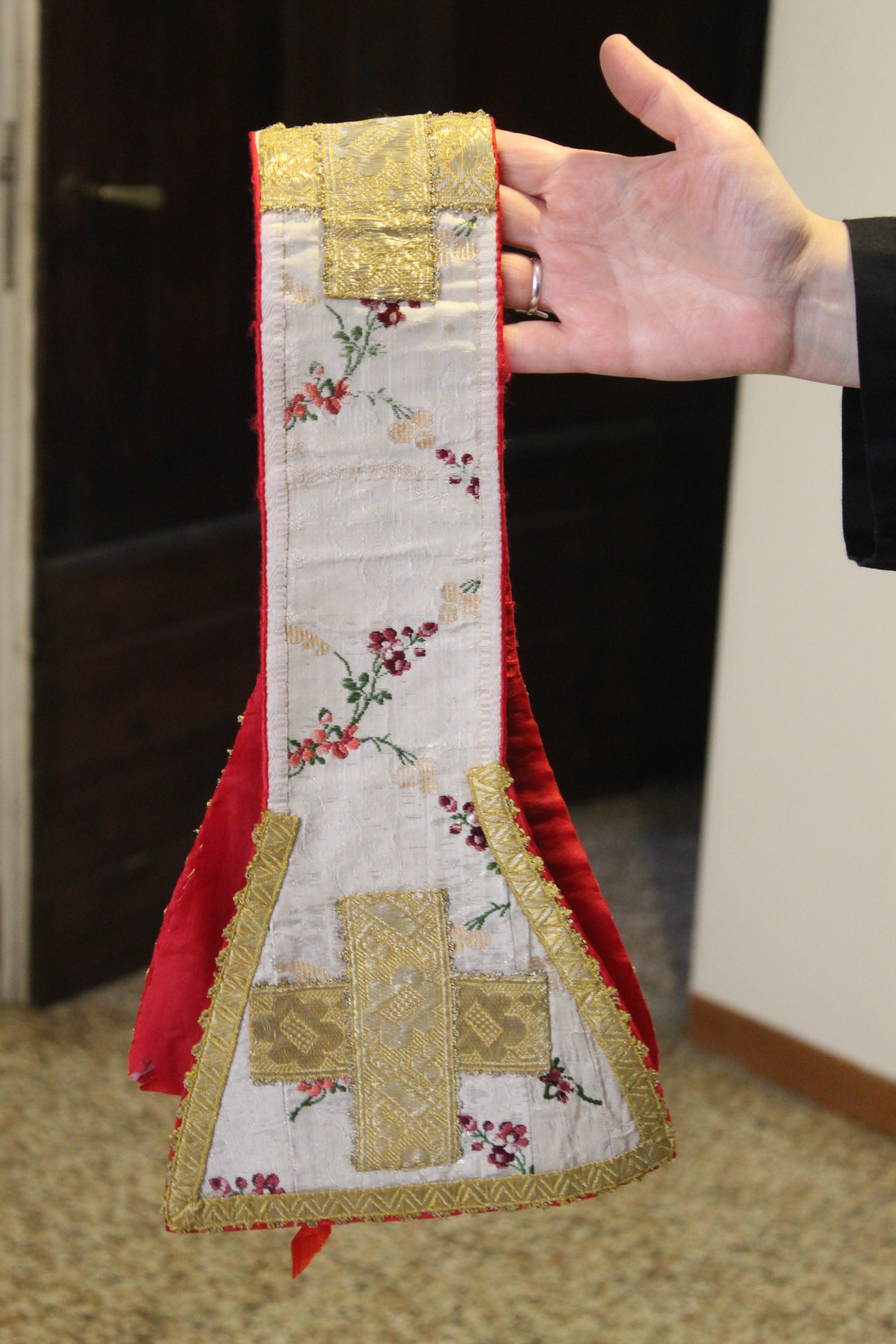 manipolo, elemento d'insieme - bottega romagnola (seconda metà XVIII)