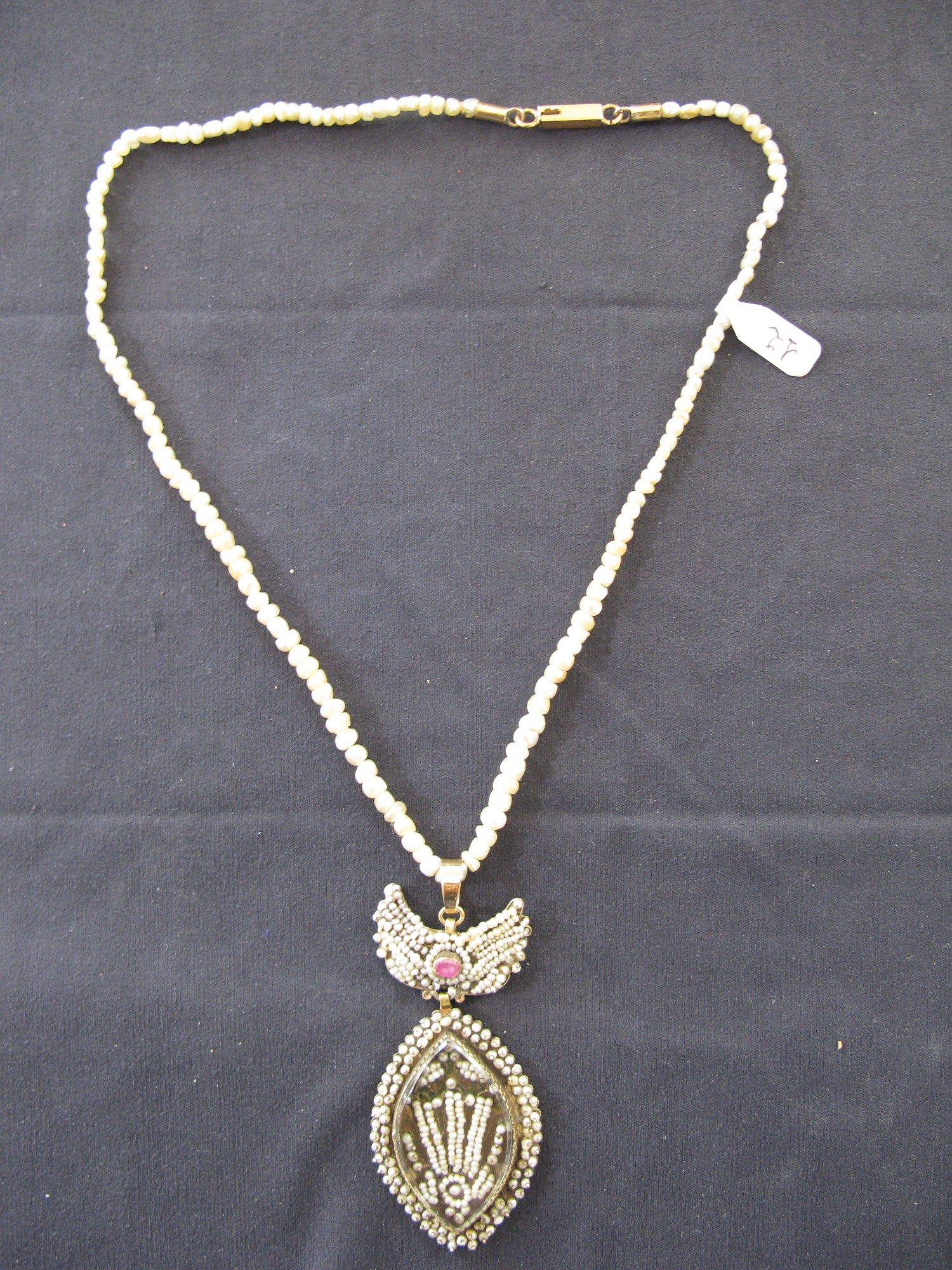 collana - principessa, opera isolata - bottega calabrese (fine XIX)