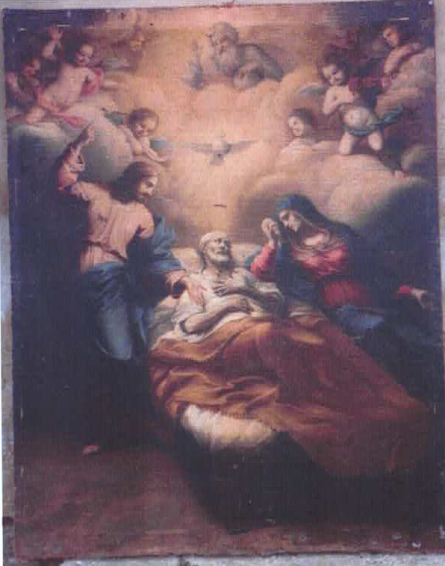 Transito di San Giuseppe, Transito di San Giuseppe (dipinto) - ambito emiliano (prima metà XVIII)