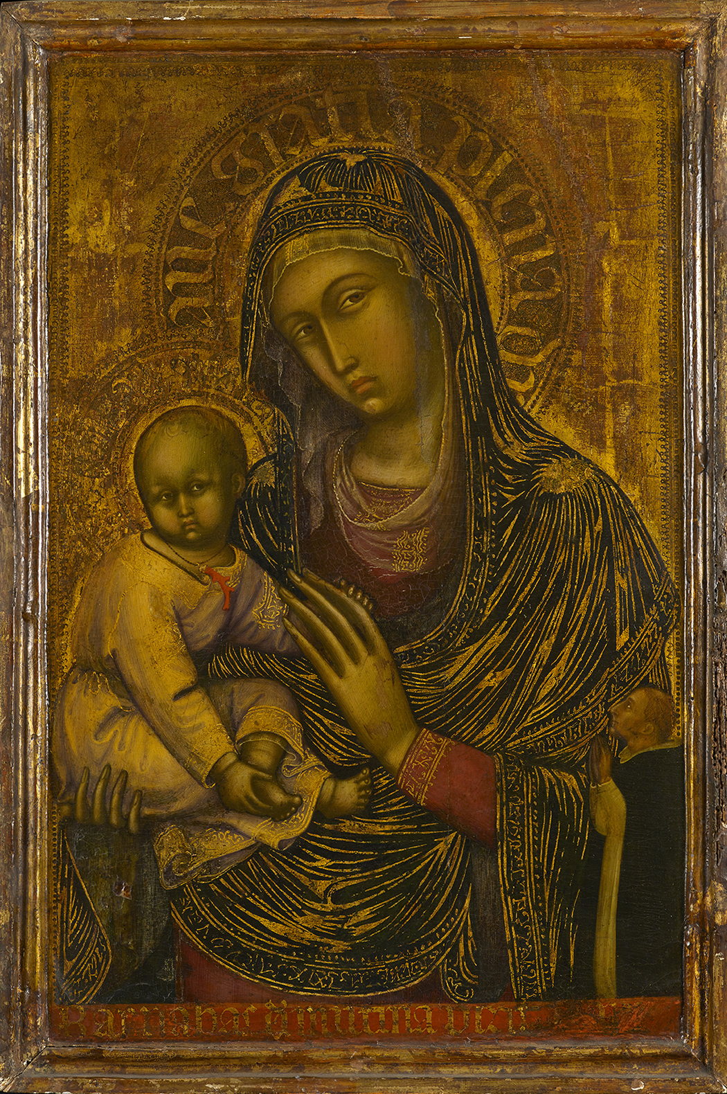 Madonna con il Bambino, Madonna con il Bambino (dipinto) di Barnaba da Modena (terzo quarto XIV)