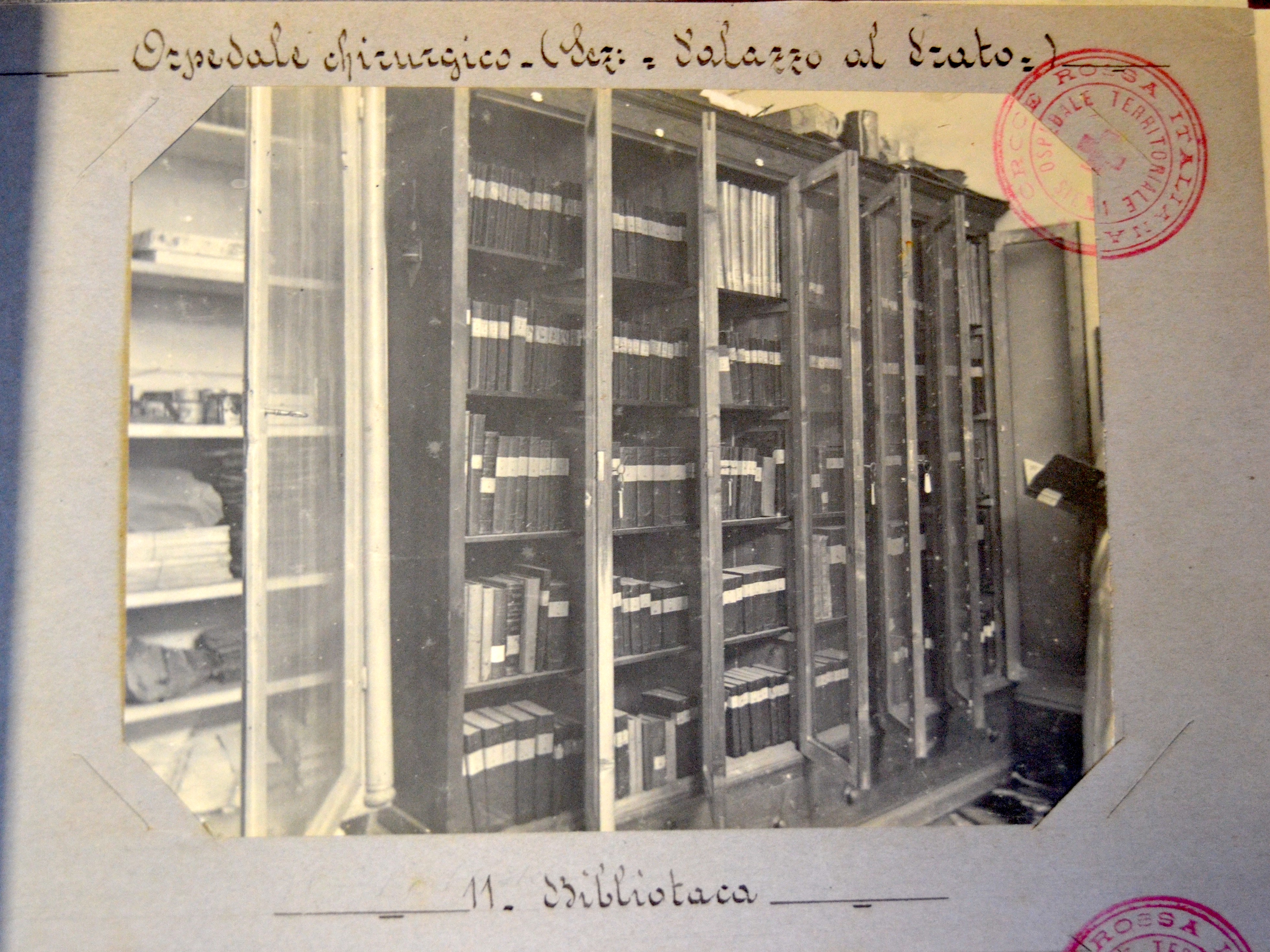 Croce Rossa Italiana - Medicina - Ospedali territoriali (positivo) di Anonimo (primo quarto XX)